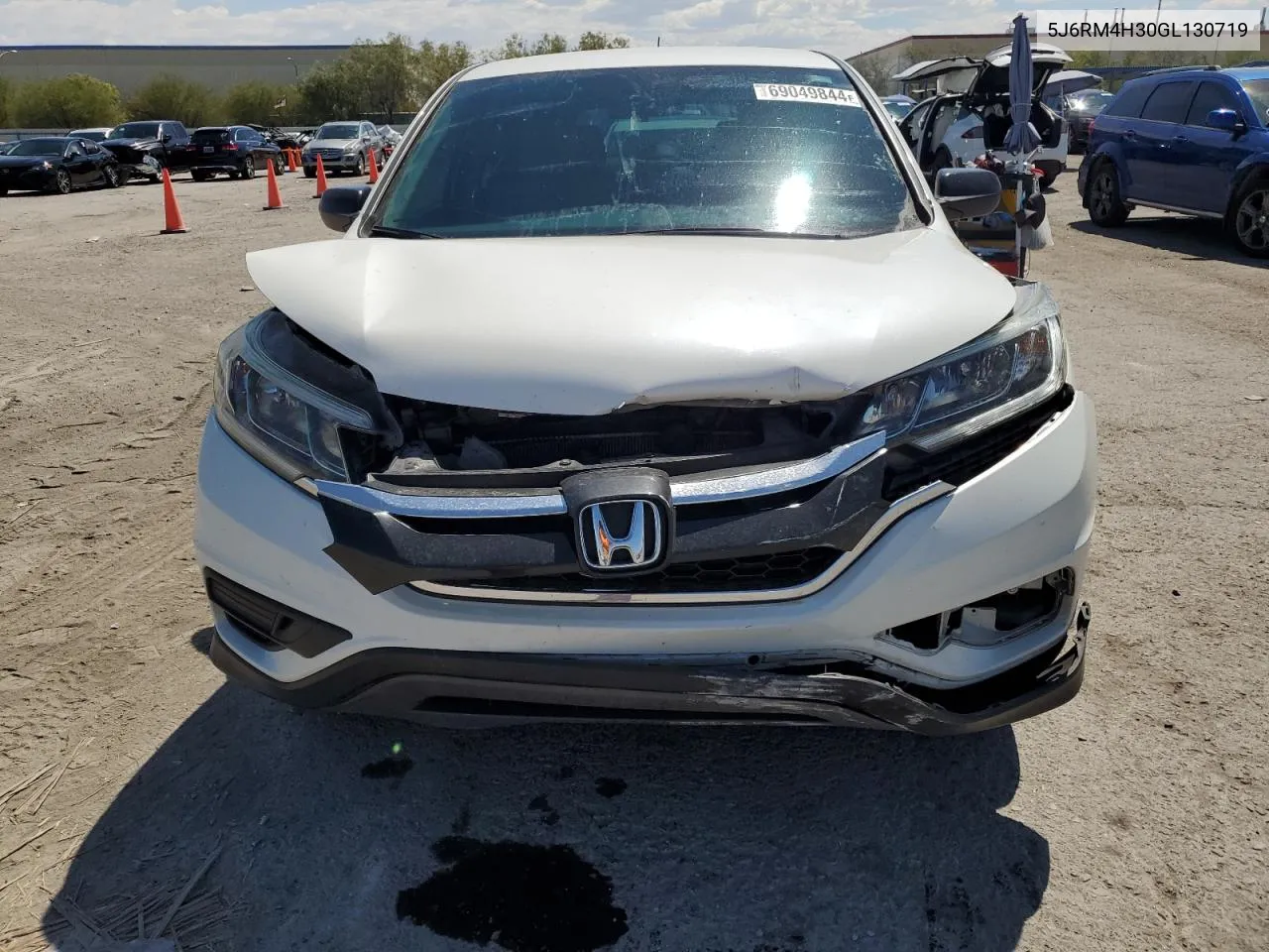 2016 Honda Cr-V Lx VIN: 5J6RM4H30GL130719 Lot: 69049844