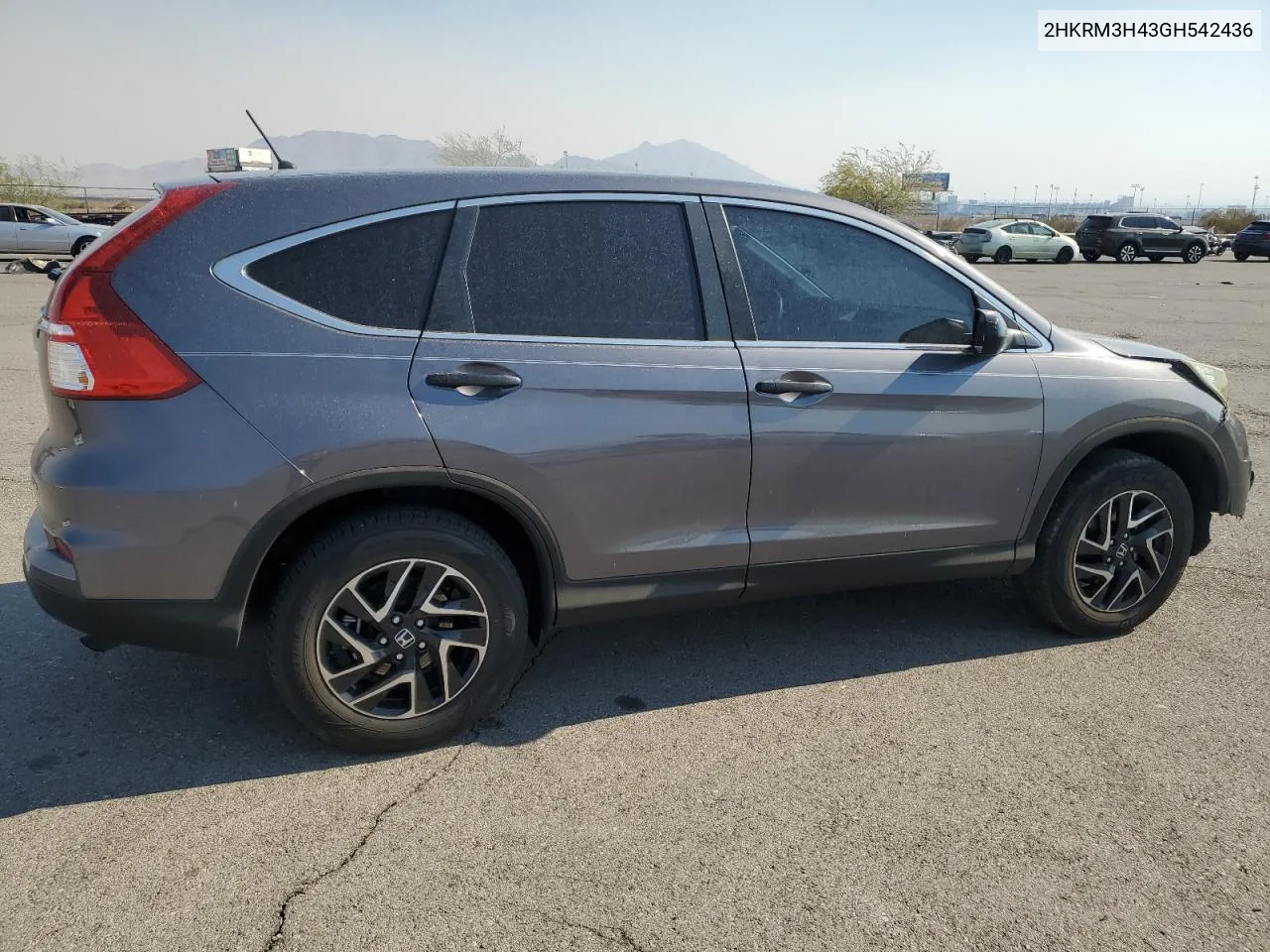 2016 Honda Cr-V Se VIN: 2HKRM3H43GH542436 Lot: 69789934