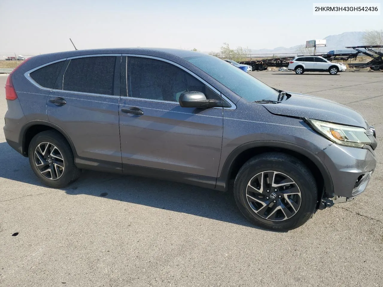 2016 Honda Cr-V Se VIN: 2HKRM3H43GH542436 Lot: 69789934