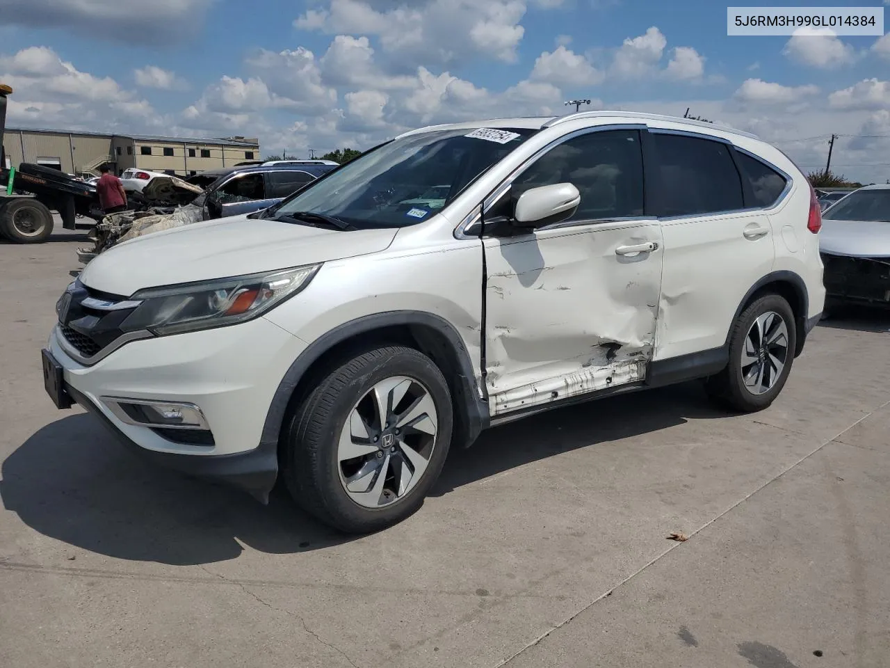 2016 Honda Cr-V Touring VIN: 5J6RM3H99GL014384 Lot: 69832154