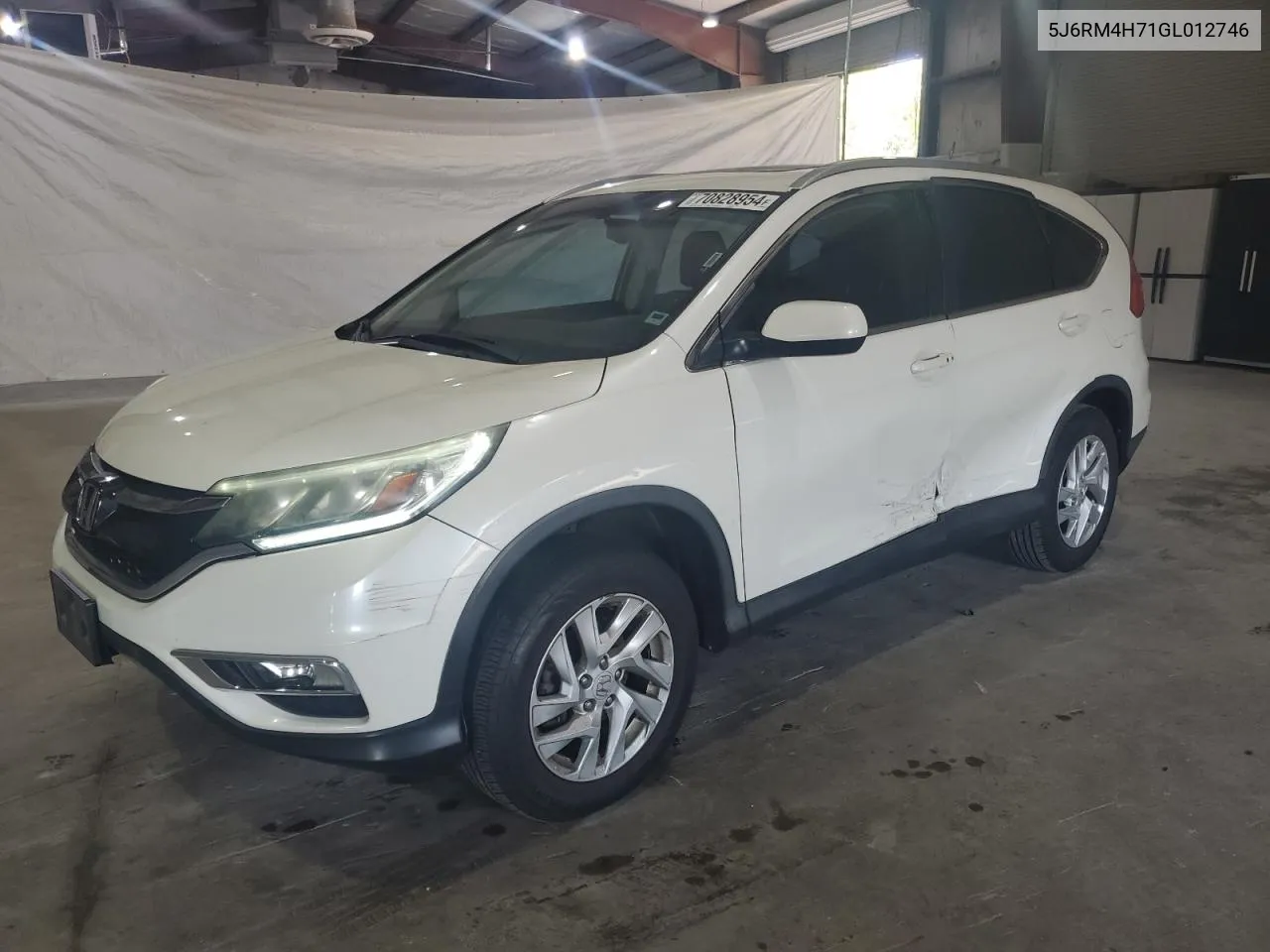 2016 Honda Cr-V Exl VIN: 5J6RM4H71GL012746 Lot: 70828954