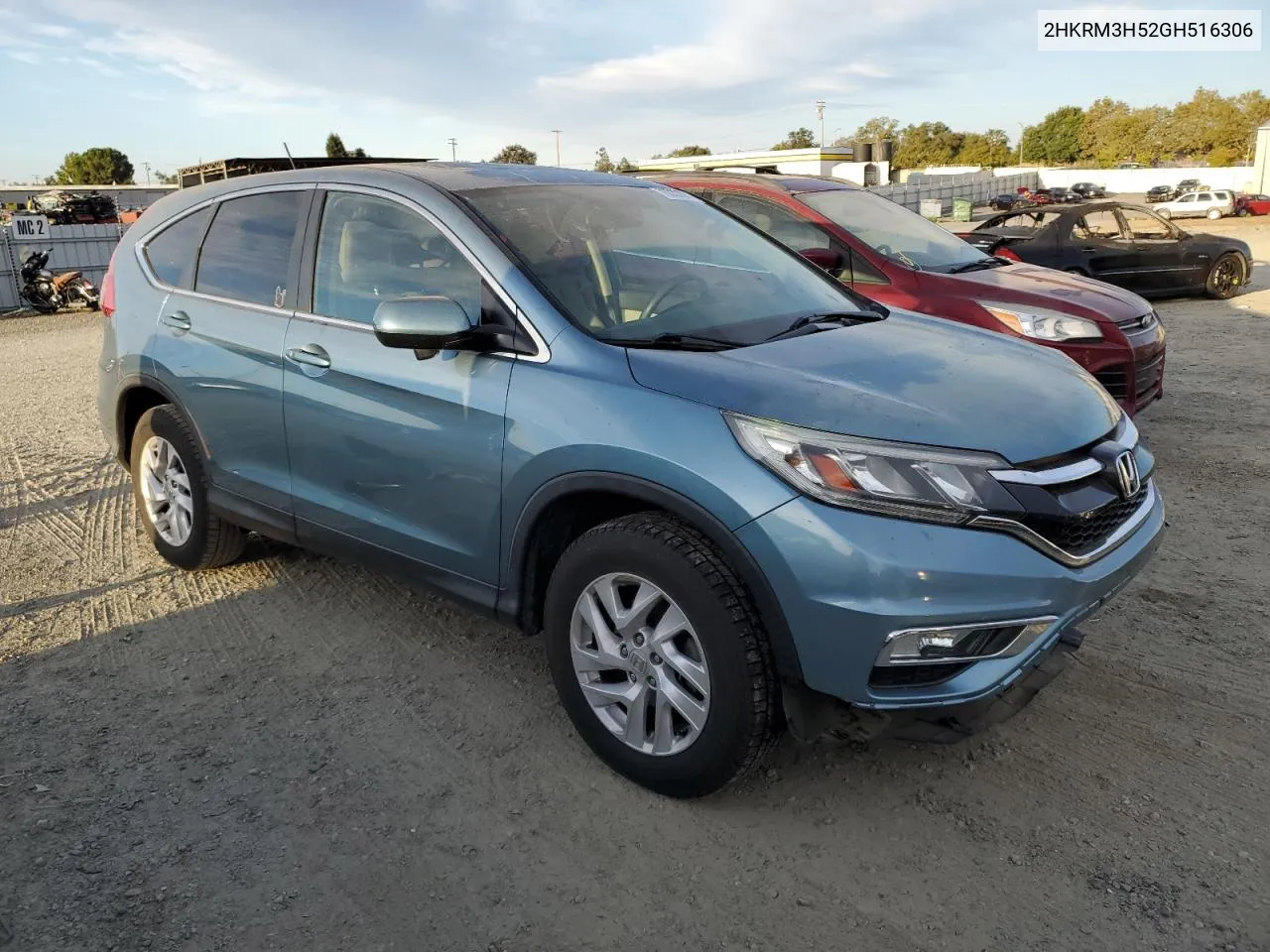 2016 Honda Cr-V Ex VIN: 2HKRM3H52GH516306 Lot: 70833684