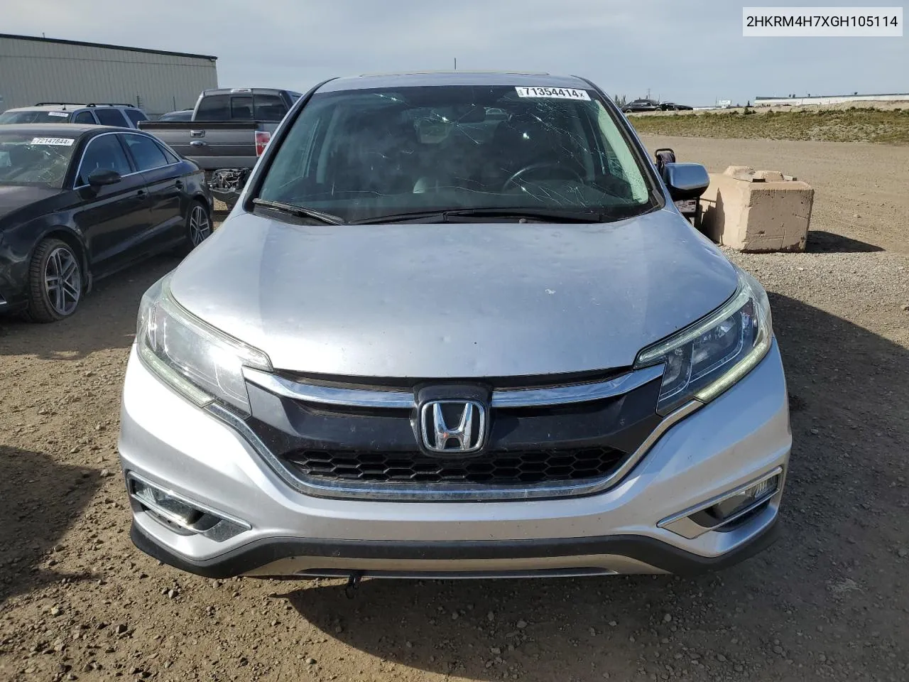 2HKRM4H7XGH105114 2016 Honda Cr-V Exl