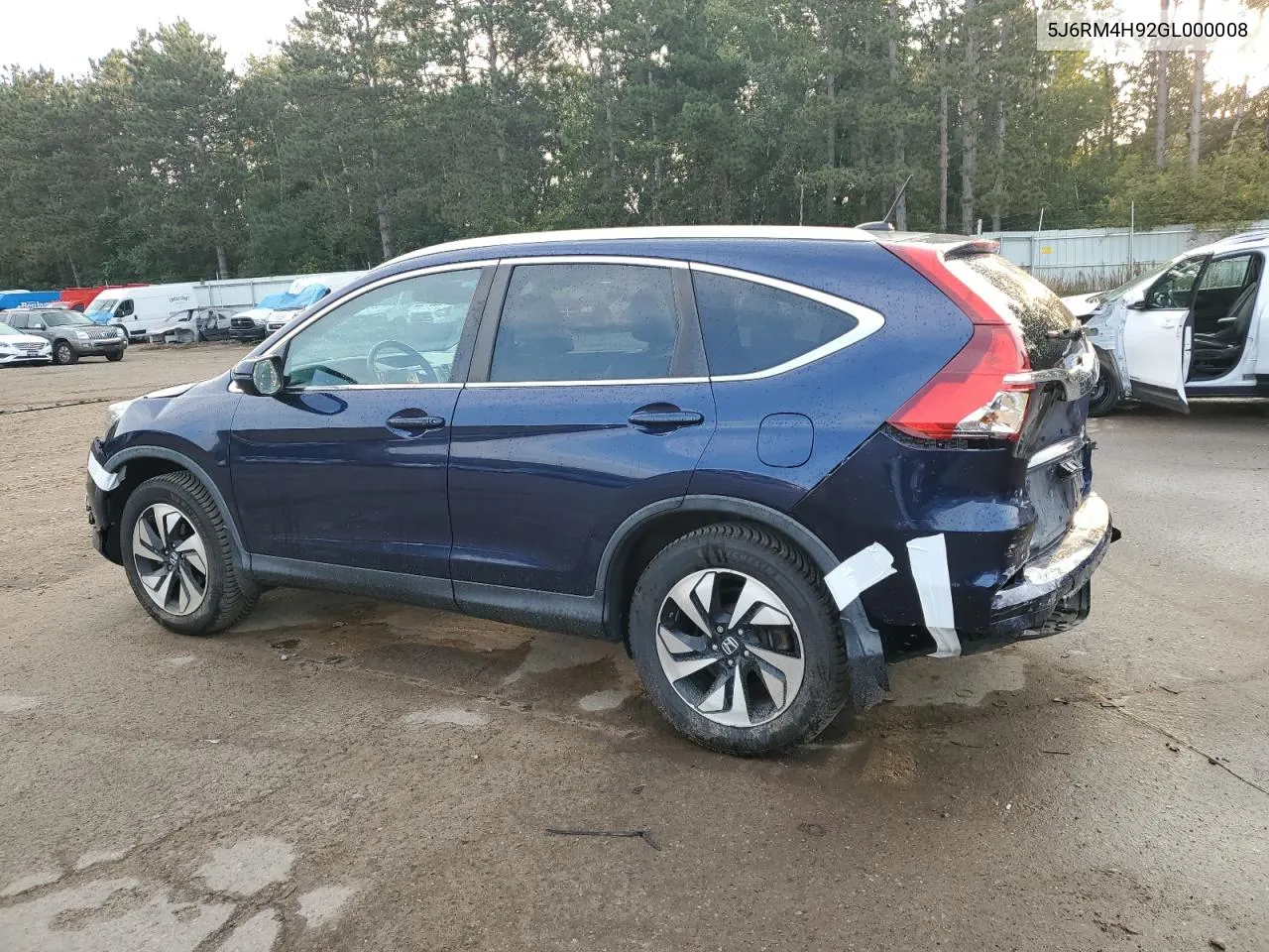 5J6RM4H92GL000008 2016 Honda Cr-V Touring