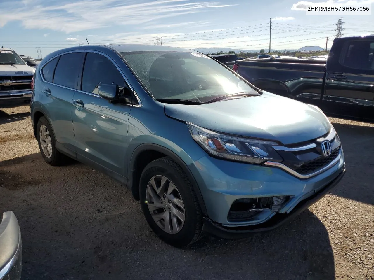 2HKRM3H57GH567056 2016 Honda Cr-V Ex