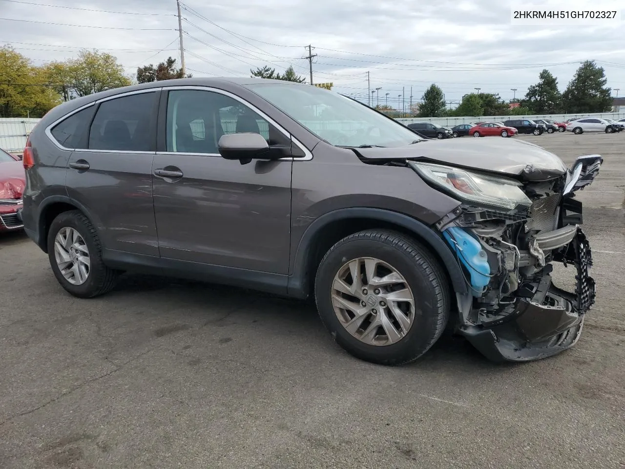 2016 Honda Cr-V Ex VIN: 2HKRM4H51GH702327 Lot: 71798714