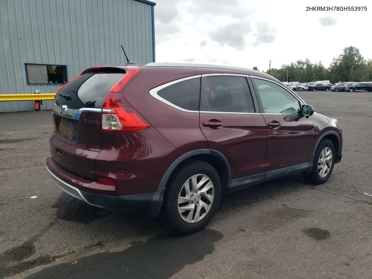 2016 Honda Cr-V Exl VIN: 2HKRM3H78GH553975 Lot: 72216474