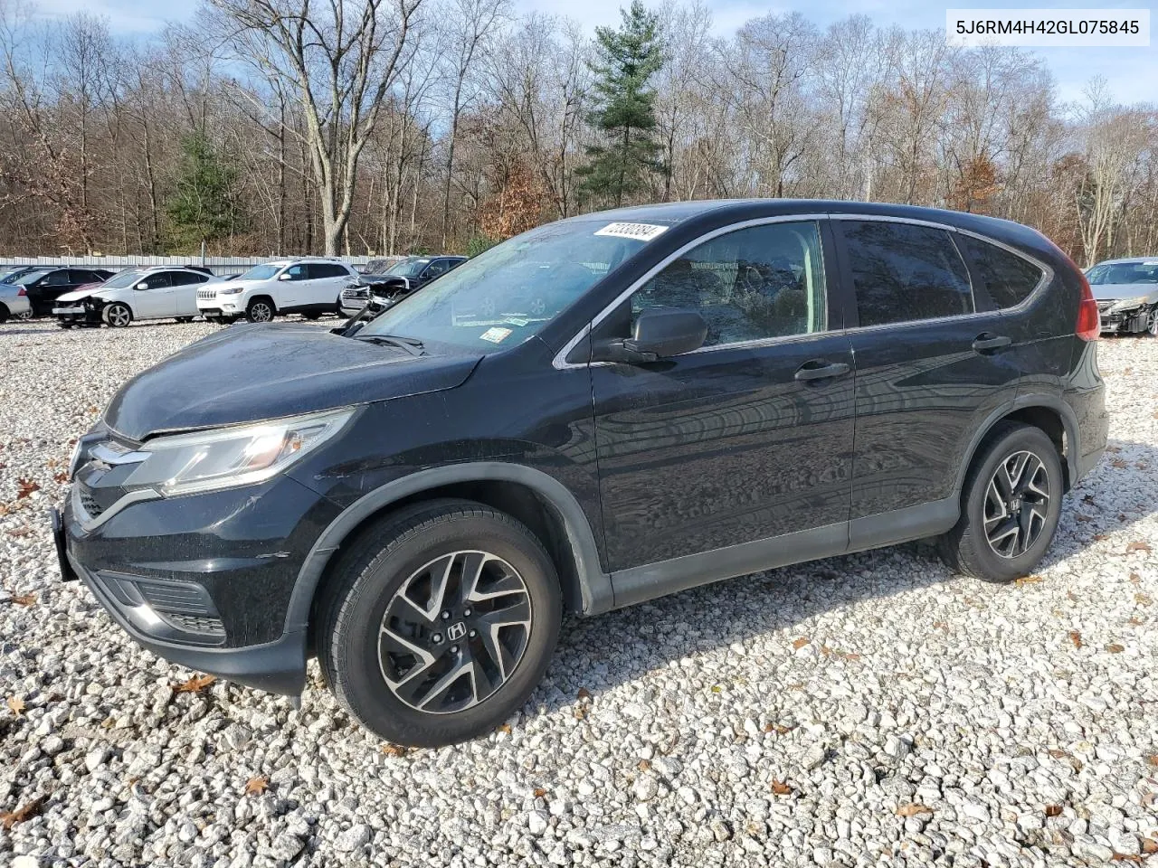 2016 Honda Cr-V Se VIN: 5J6RM4H42GL075845 Lot: 72330384