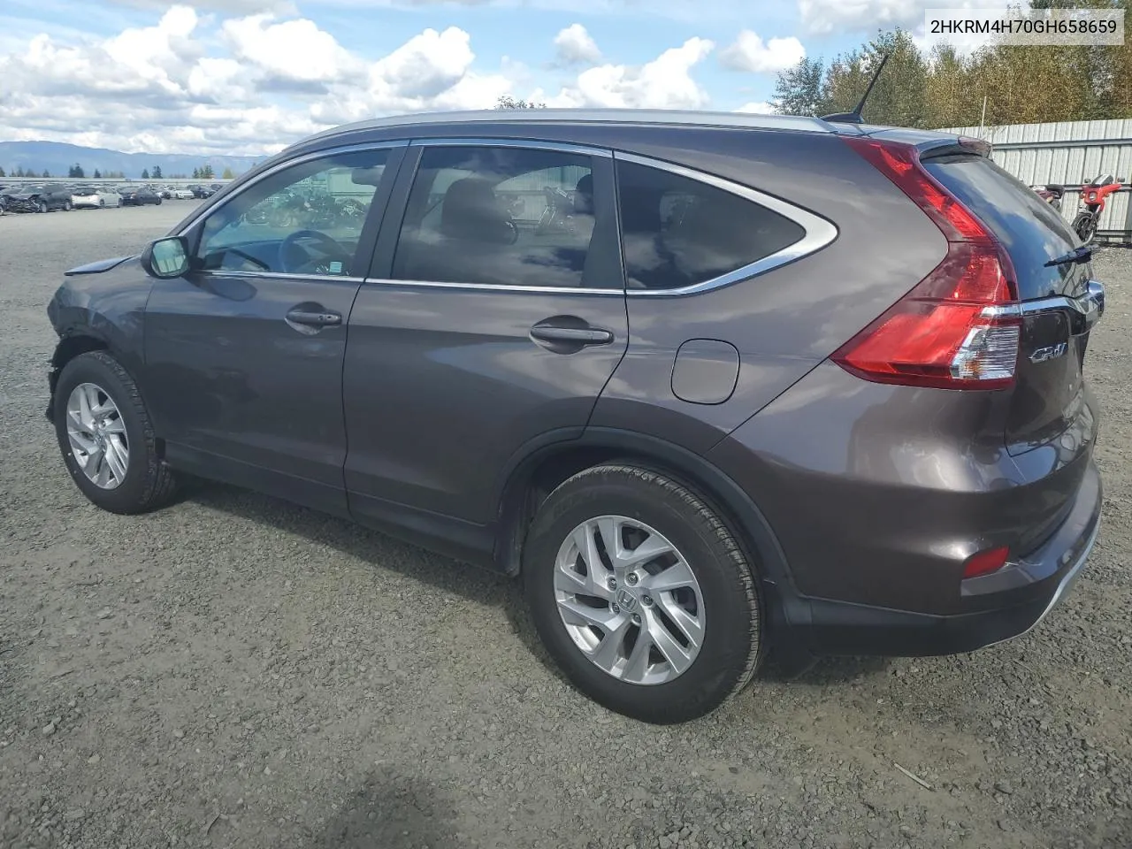 2HKRM4H70GH658659 2016 Honda Cr-V Exl