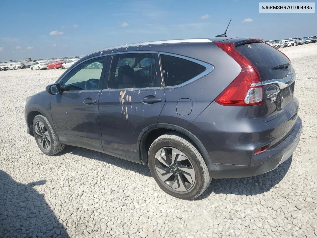 2016 Honda Cr-V Touring VIN: 5J6RM3H97GL004985 Lot: 72618074