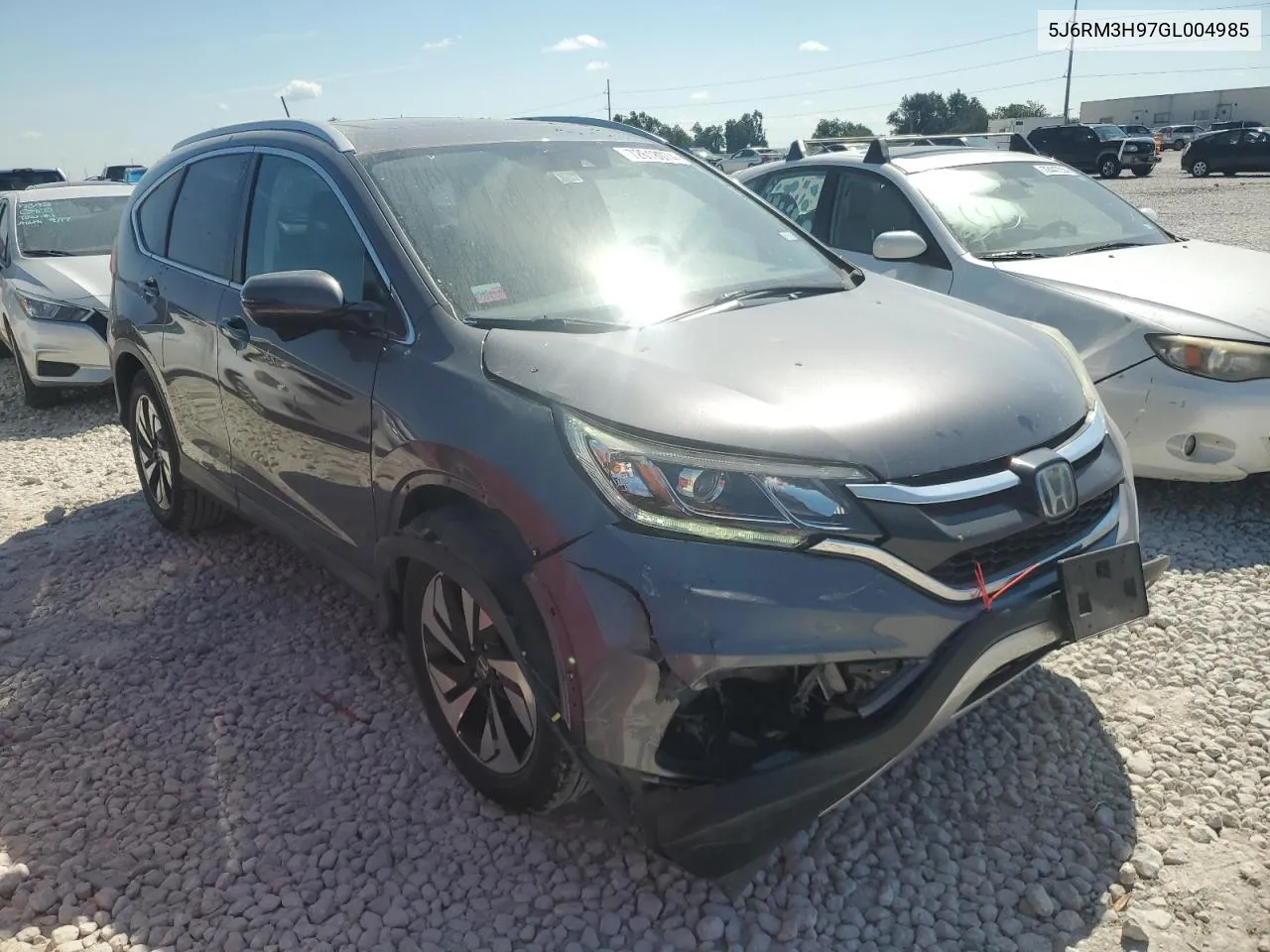 2016 Honda Cr-V Touring VIN: 5J6RM3H97GL004985 Lot: 72618074