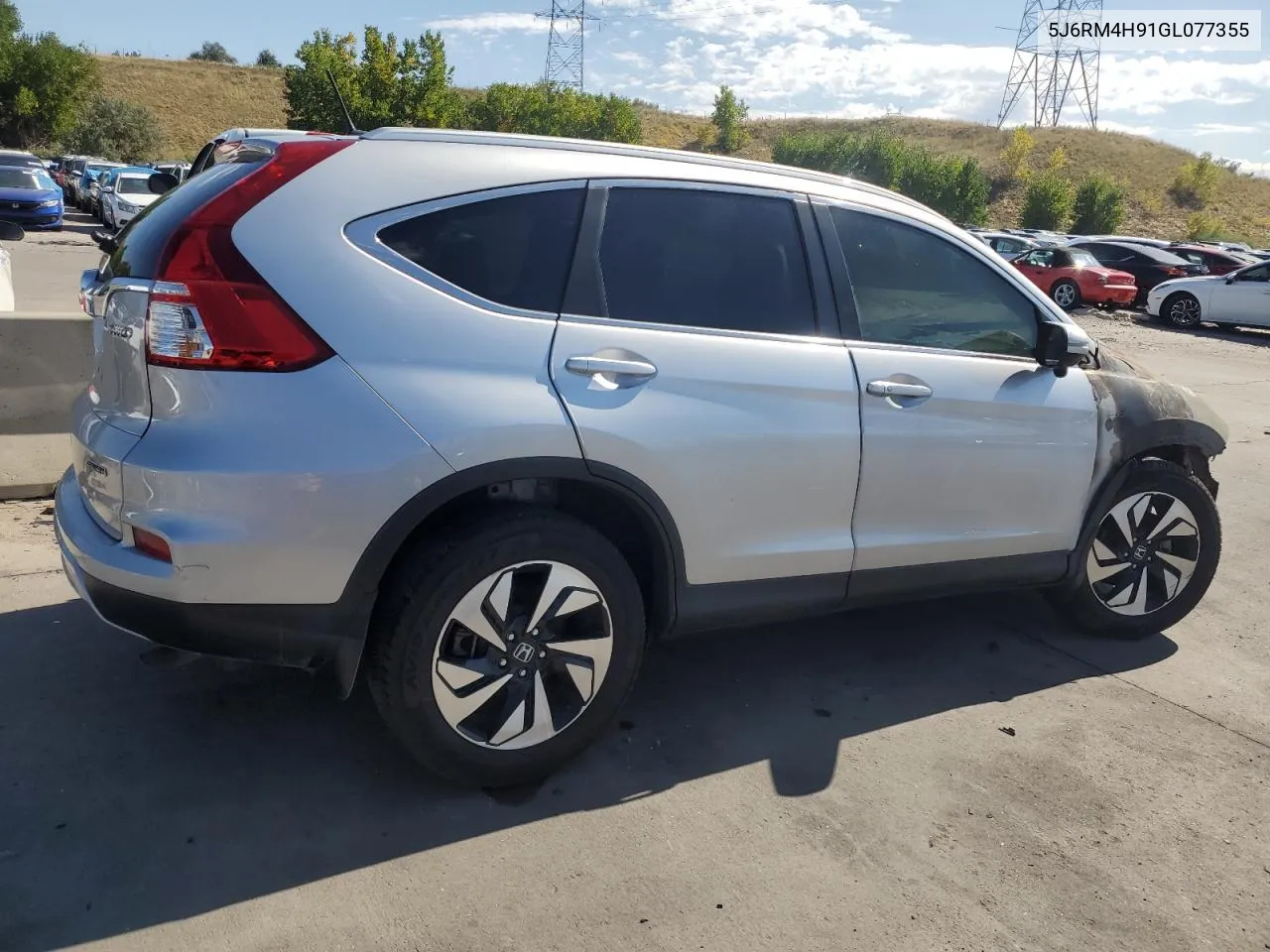 2016 Honda Cr-V Touring VIN: 5J6RM4H91GL077355 Lot: 72859364