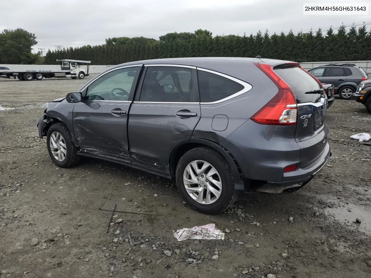 2016 Honda Cr-V Ex VIN: 2HKRM4H56GH631643 Lot: 73655654