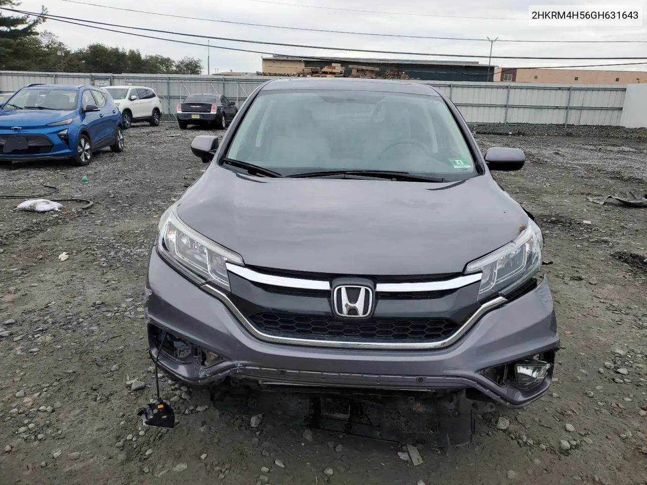 2016 Honda Cr-V Ex VIN: 2HKRM4H56GH631643 Lot: 73655654