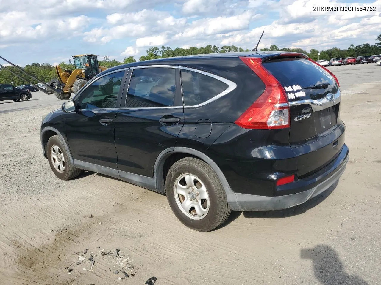 2016 Honda Cr-V Lx VIN: 2HKRM3H30GH554762 Lot: 73840454