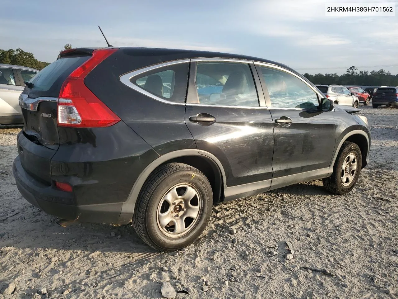 2016 Honda Cr-V Lx VIN: 2HKRM4H38GH701562 Lot: 74635984