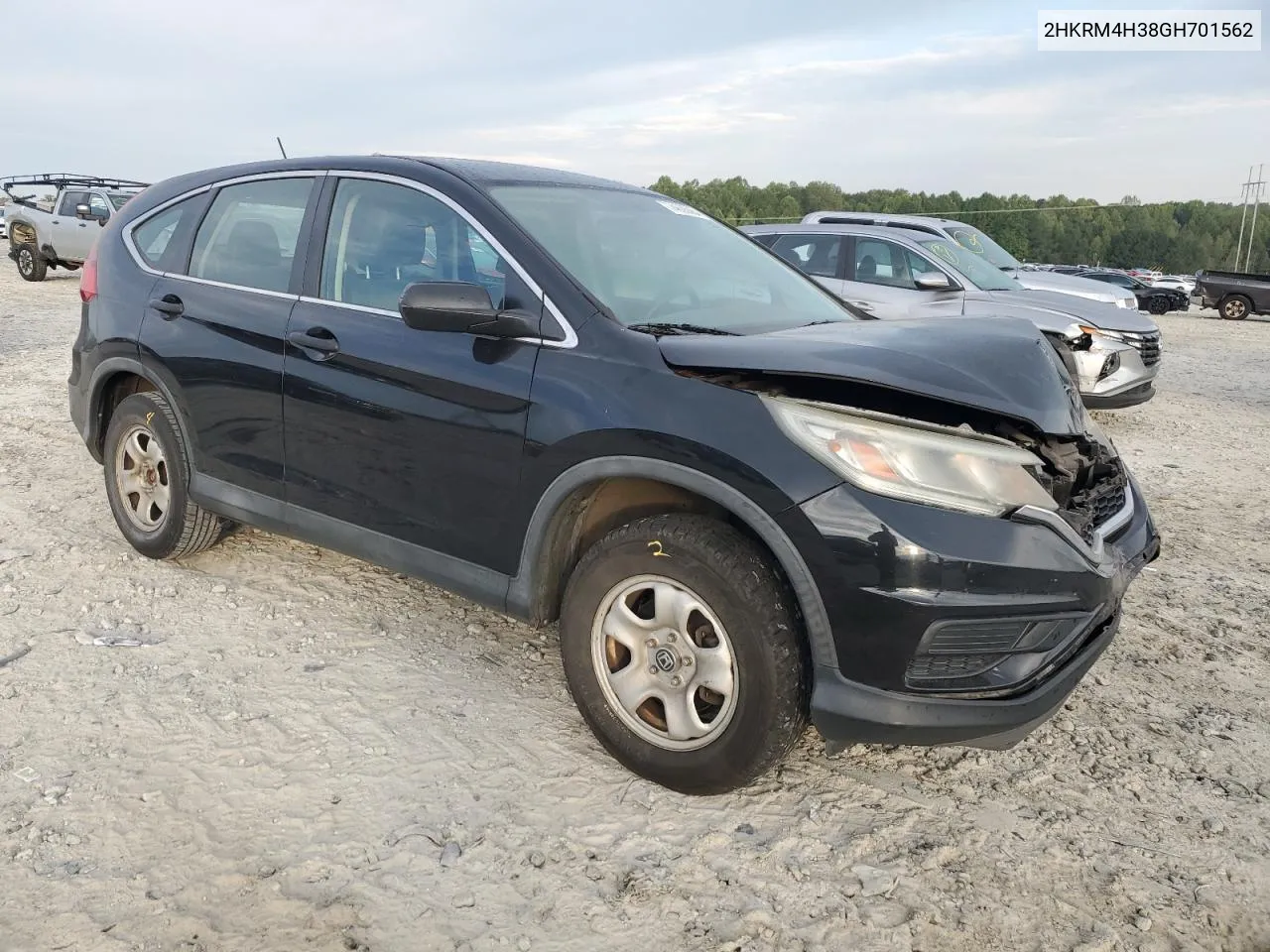 2016 Honda Cr-V Lx VIN: 2HKRM4H38GH701562 Lot: 74635984