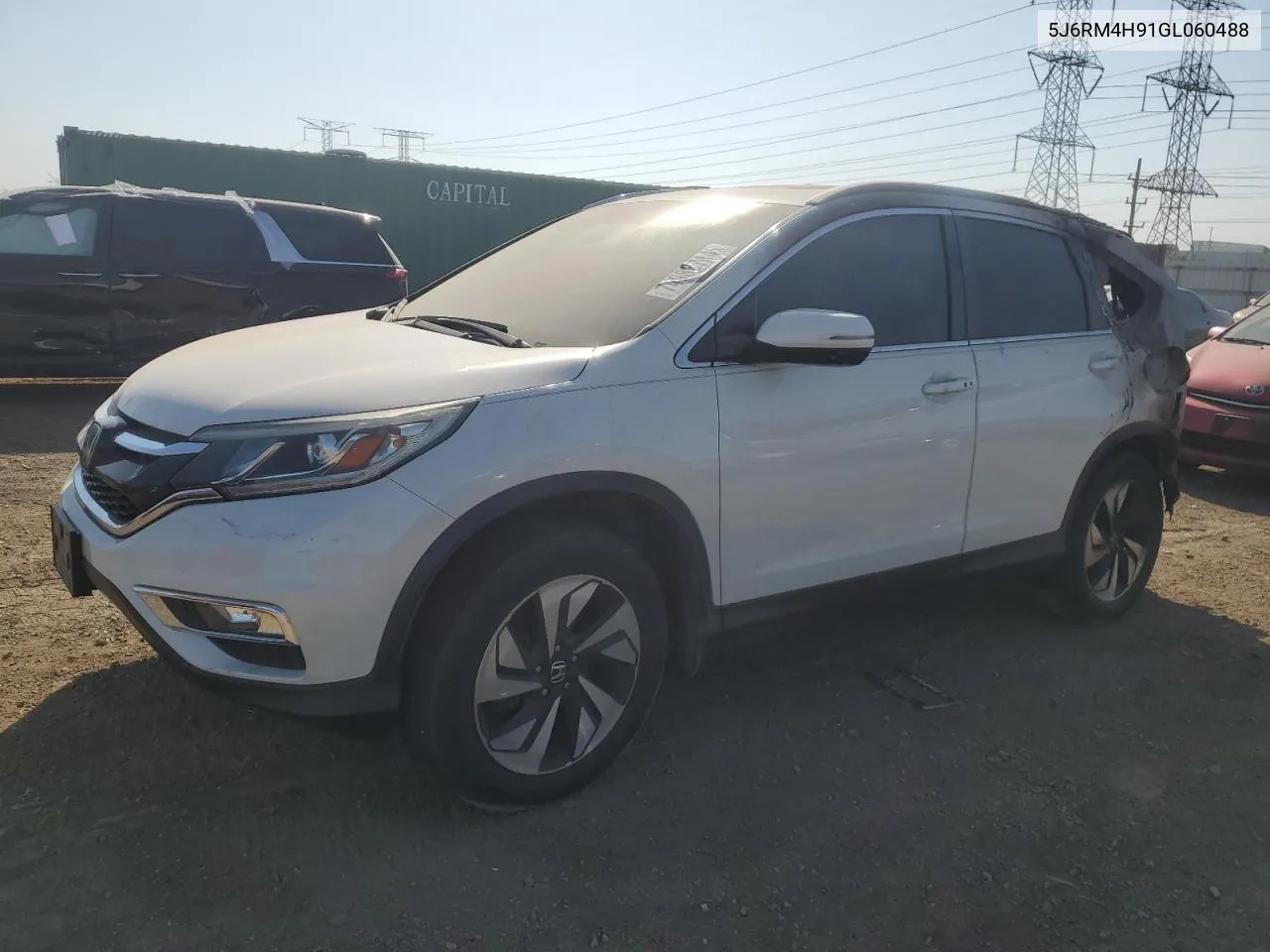 2016 Honda Cr-V Touring VIN: 5J6RM4H91GL060488 Lot: 74983714