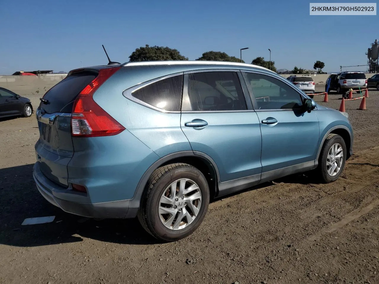 2016 Honda Cr-V Exl VIN: 2HKRM3H79GH502923 Lot: 75037914