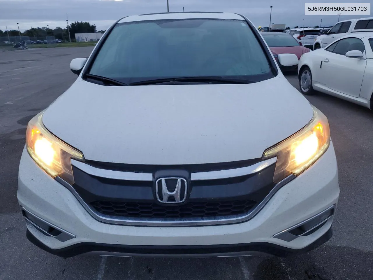 2016 Honda Cr-V Ex VIN: 5J6RM3H50GL031703 Lot: 75093324