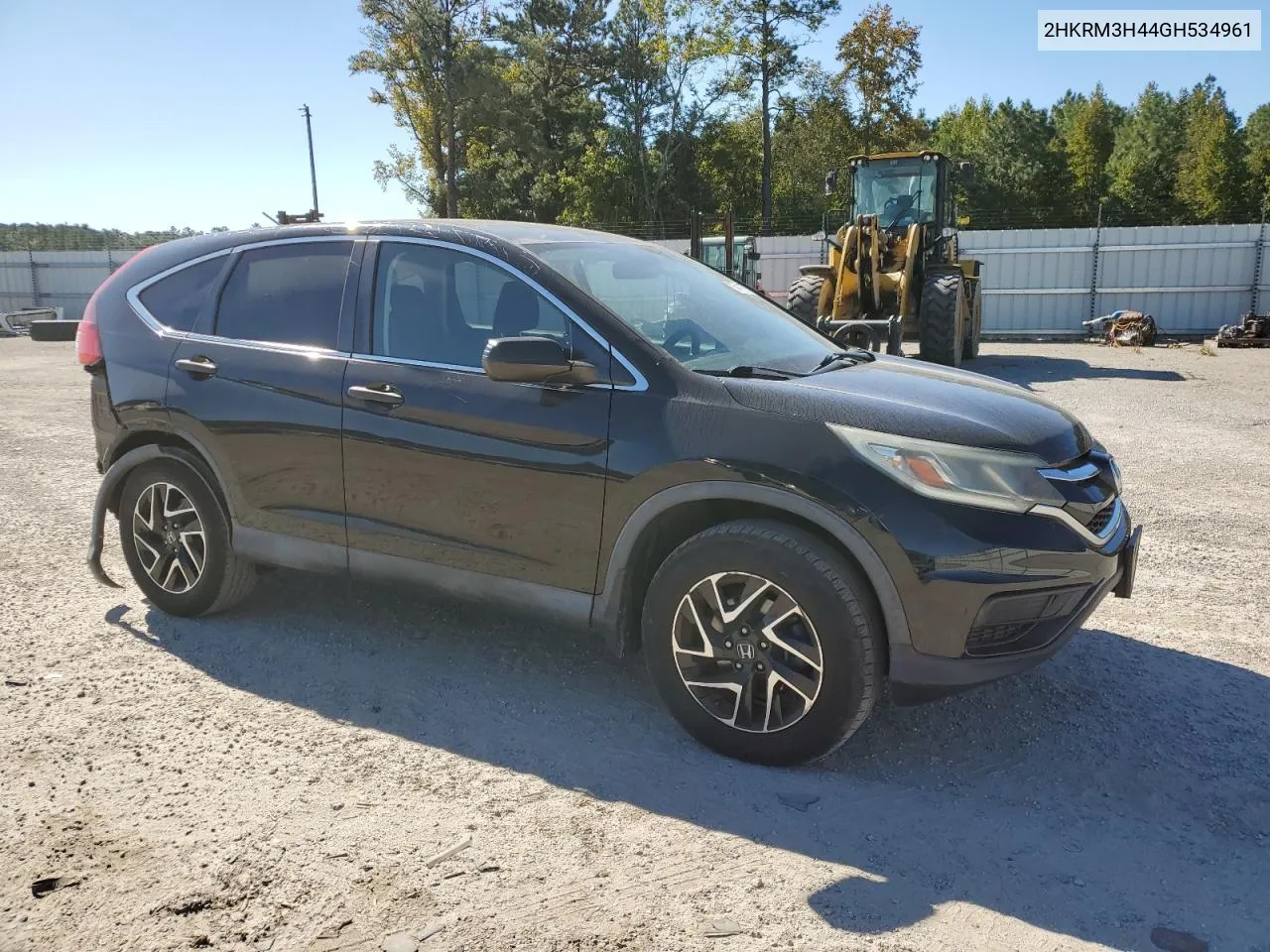 2016 Honda Cr-V Se VIN: 2HKRM3H44GH534961 Lot: 75417784