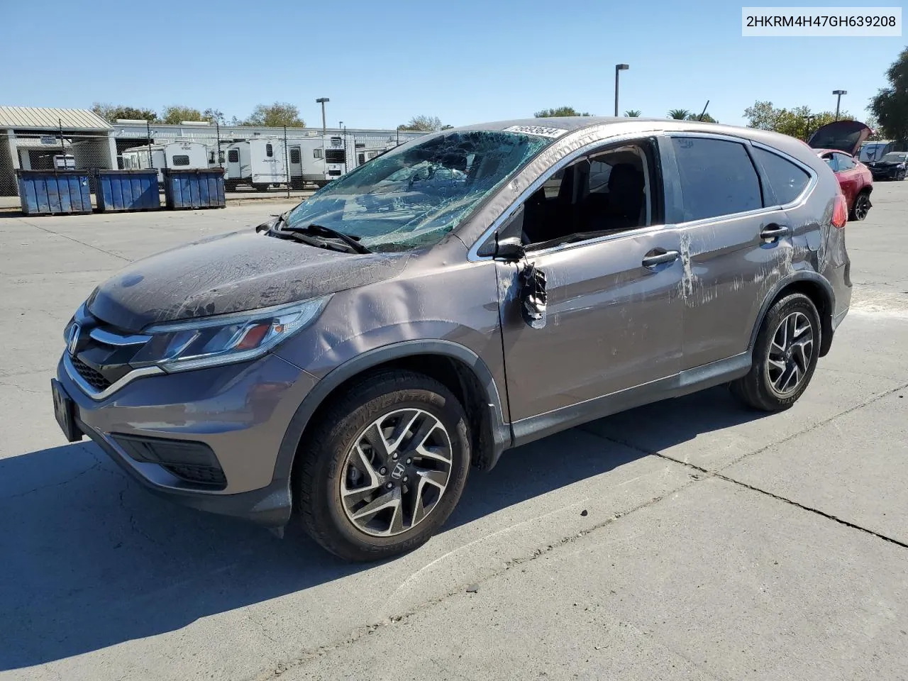 2016 Honda Cr-V Se VIN: 2HKRM4H47GH639208 Lot: 75693634