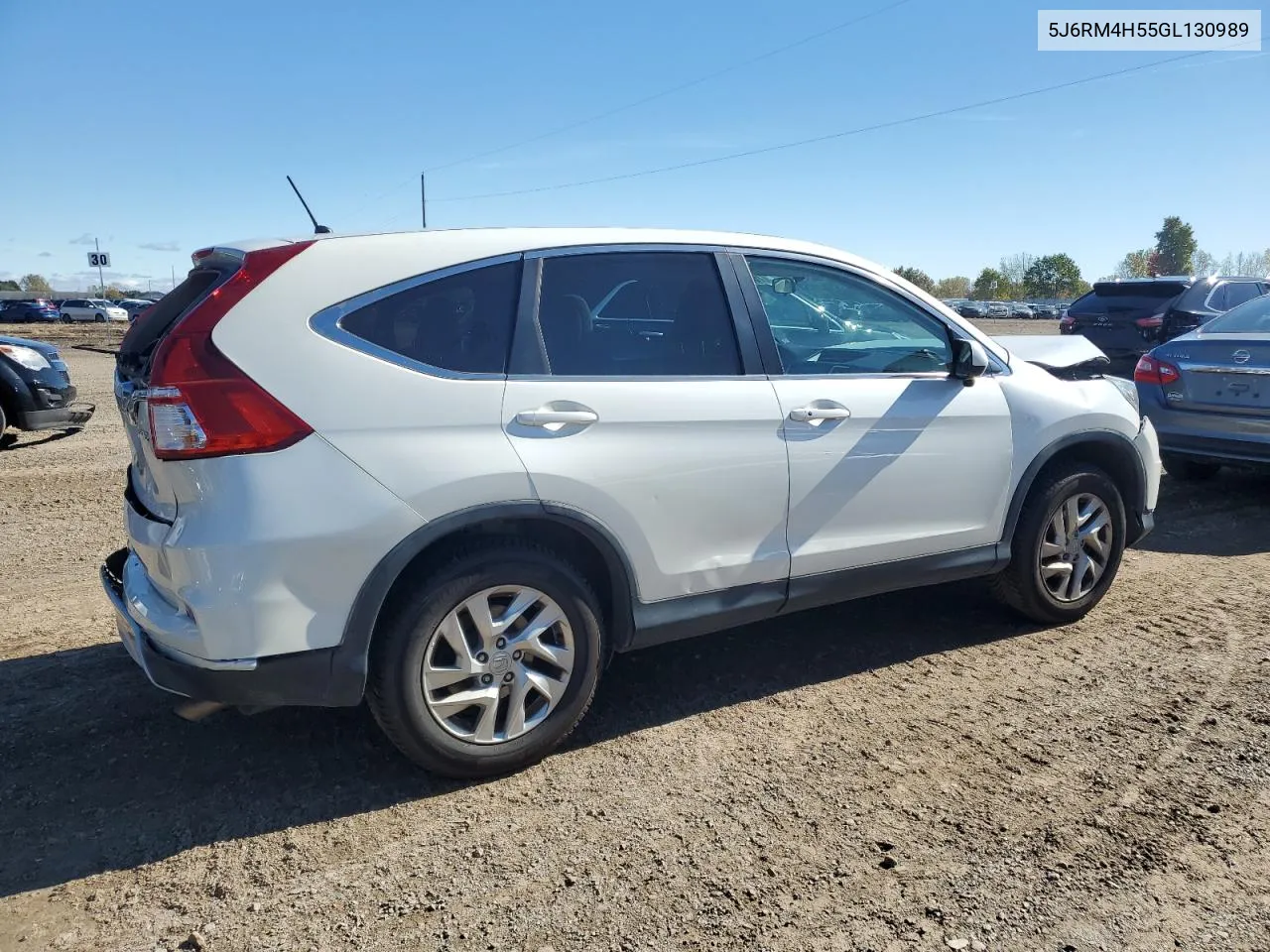 2016 Honda Cr-V Ex VIN: 5J6RM4H55GL130989 Lot: 76056004