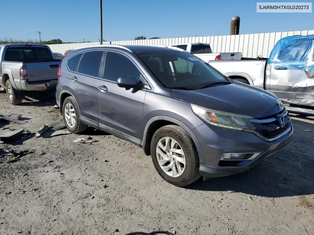 2016 Honda Cr-V Exl VIN: 5J6RM3H7XGL020273 Lot: 76286114