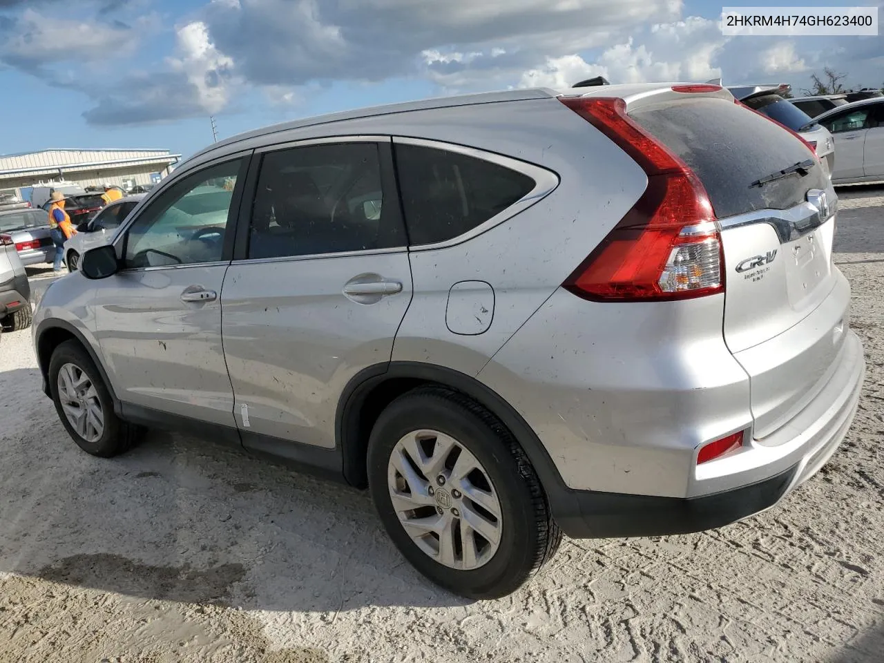 2016 Honda Cr-V Exl VIN: 2HKRM4H74GH623400 Lot: 76666074