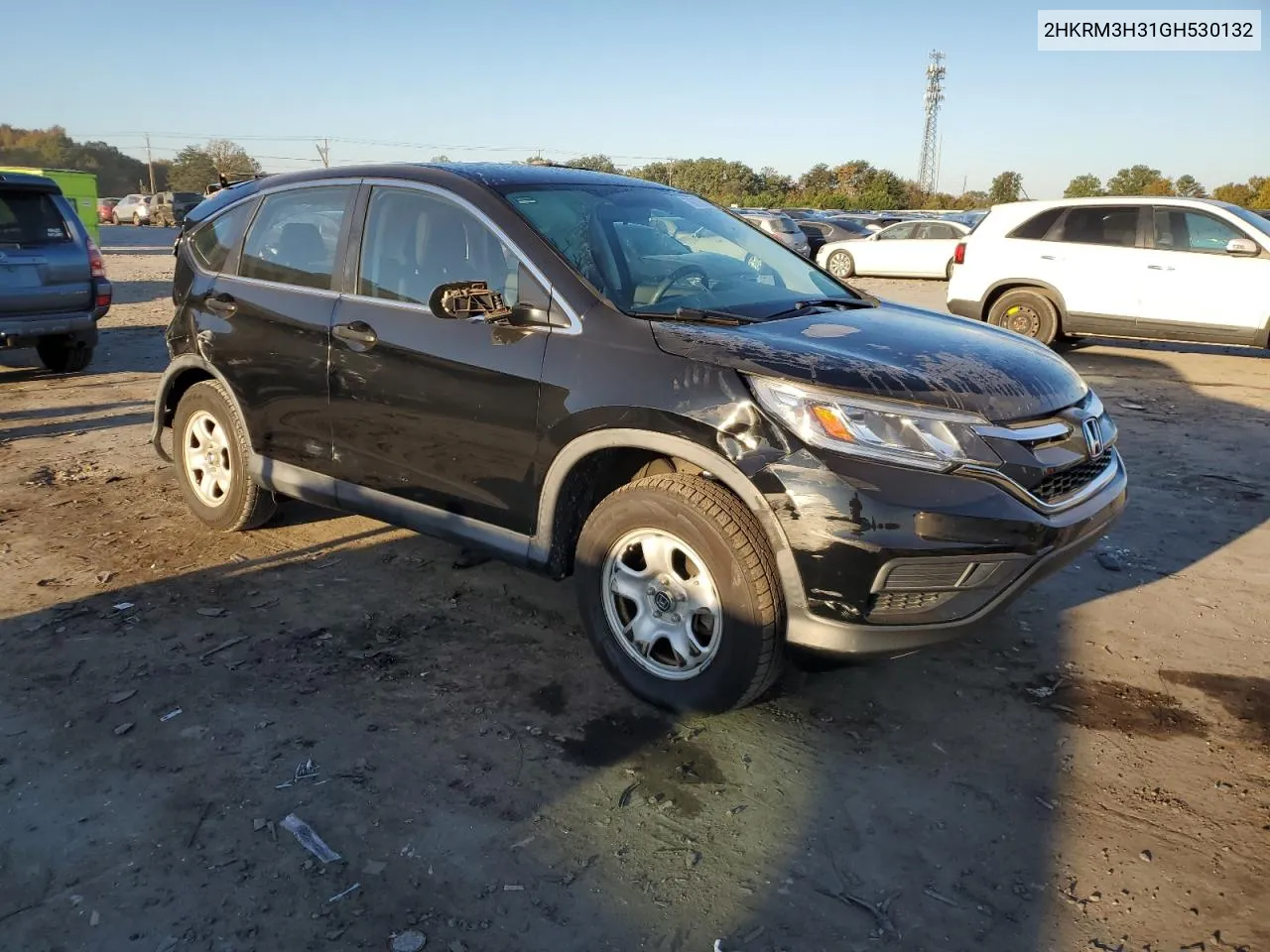 2016 Honda Cr-V Lx VIN: 2HKRM3H31GH530132 Lot: 76772114