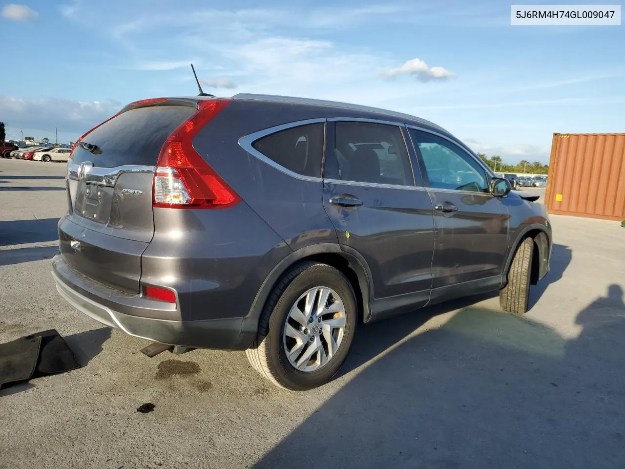 2016 Honda Cr-V Exl VIN: 5J6RM4H74GL009047 Lot: 76880554