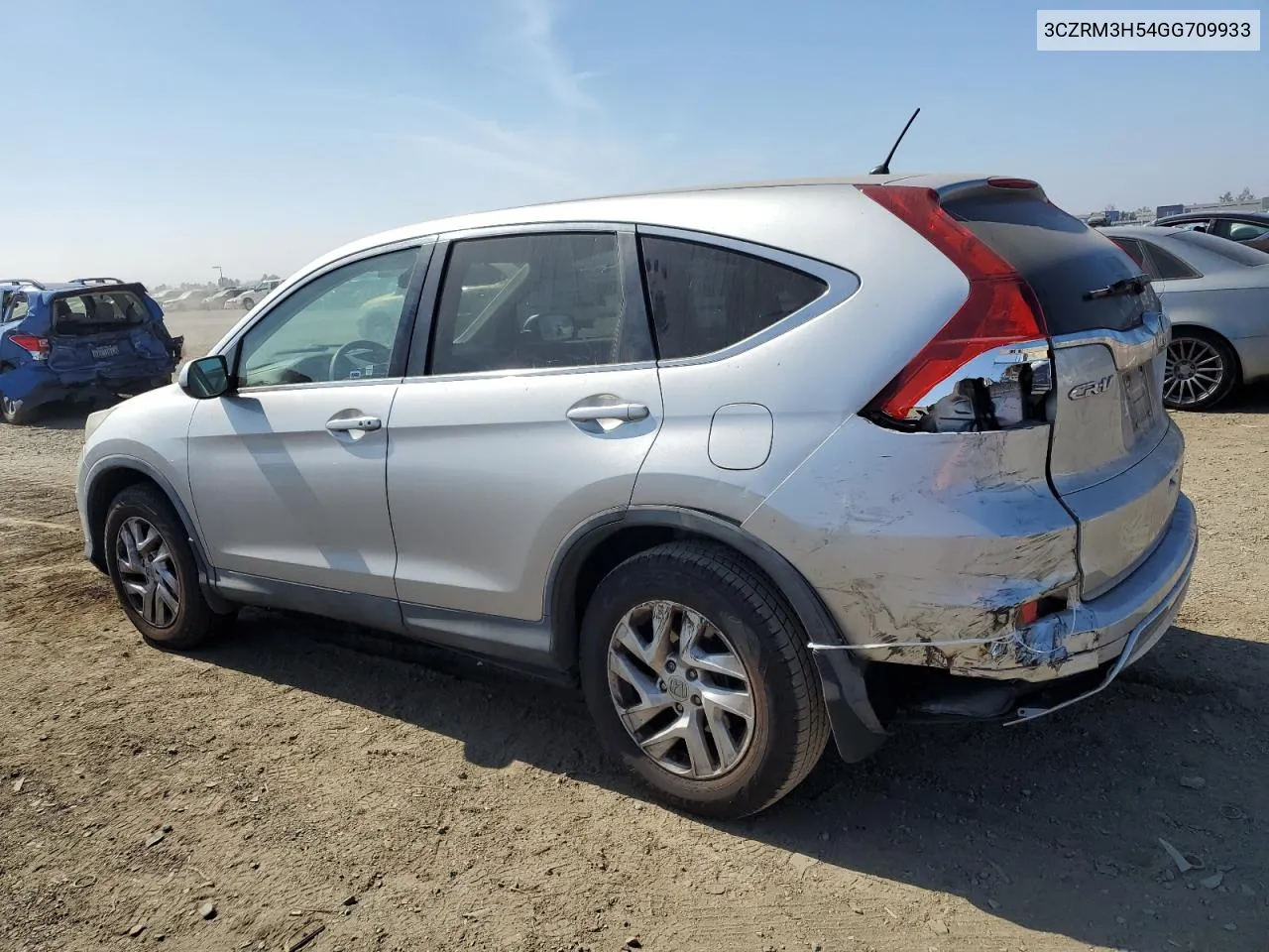 2016 Honda Cr-V Ex VIN: 3CZRM3H54GG709933 Lot: 77031364