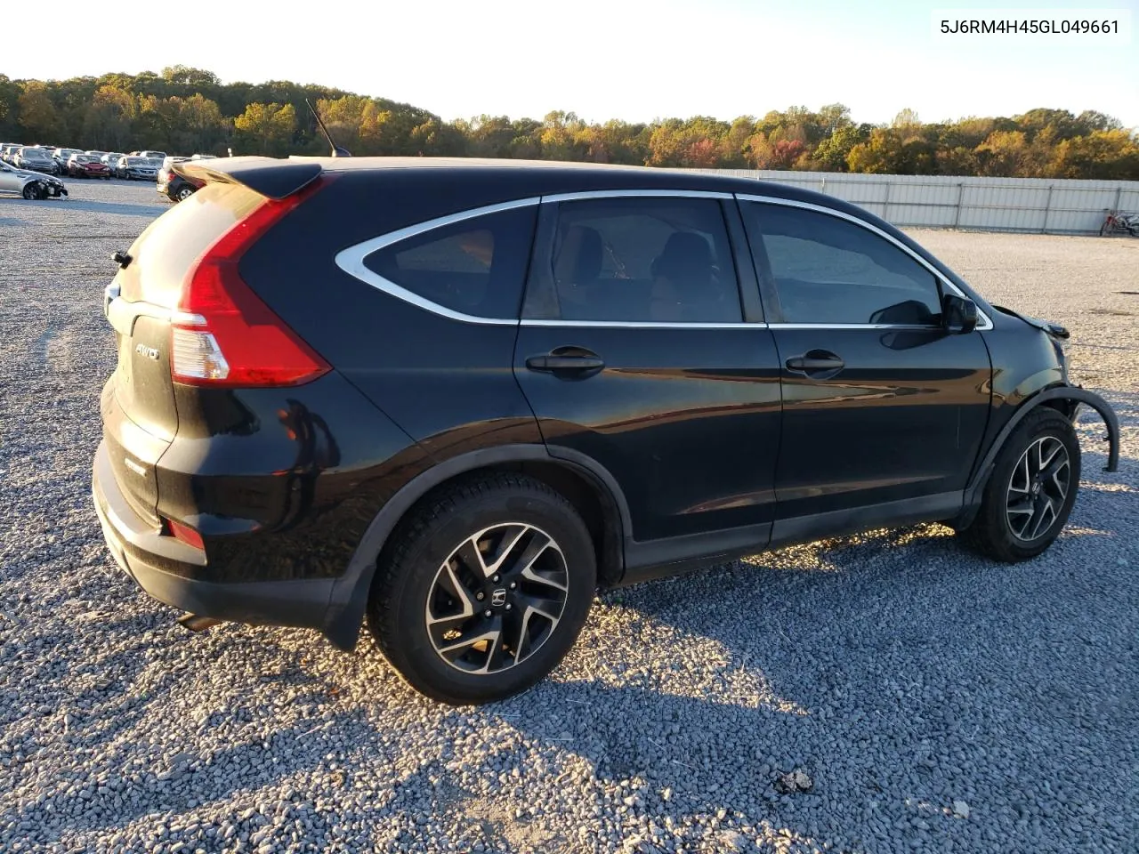 2016 Honda Cr-V Se VIN: 5J6RM4H45GL049661 Lot: 77178924