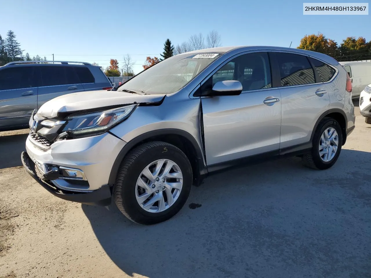 2016 Honda Cr-V Se VIN: 2HKRM4H48GH133967 Lot: 77393004