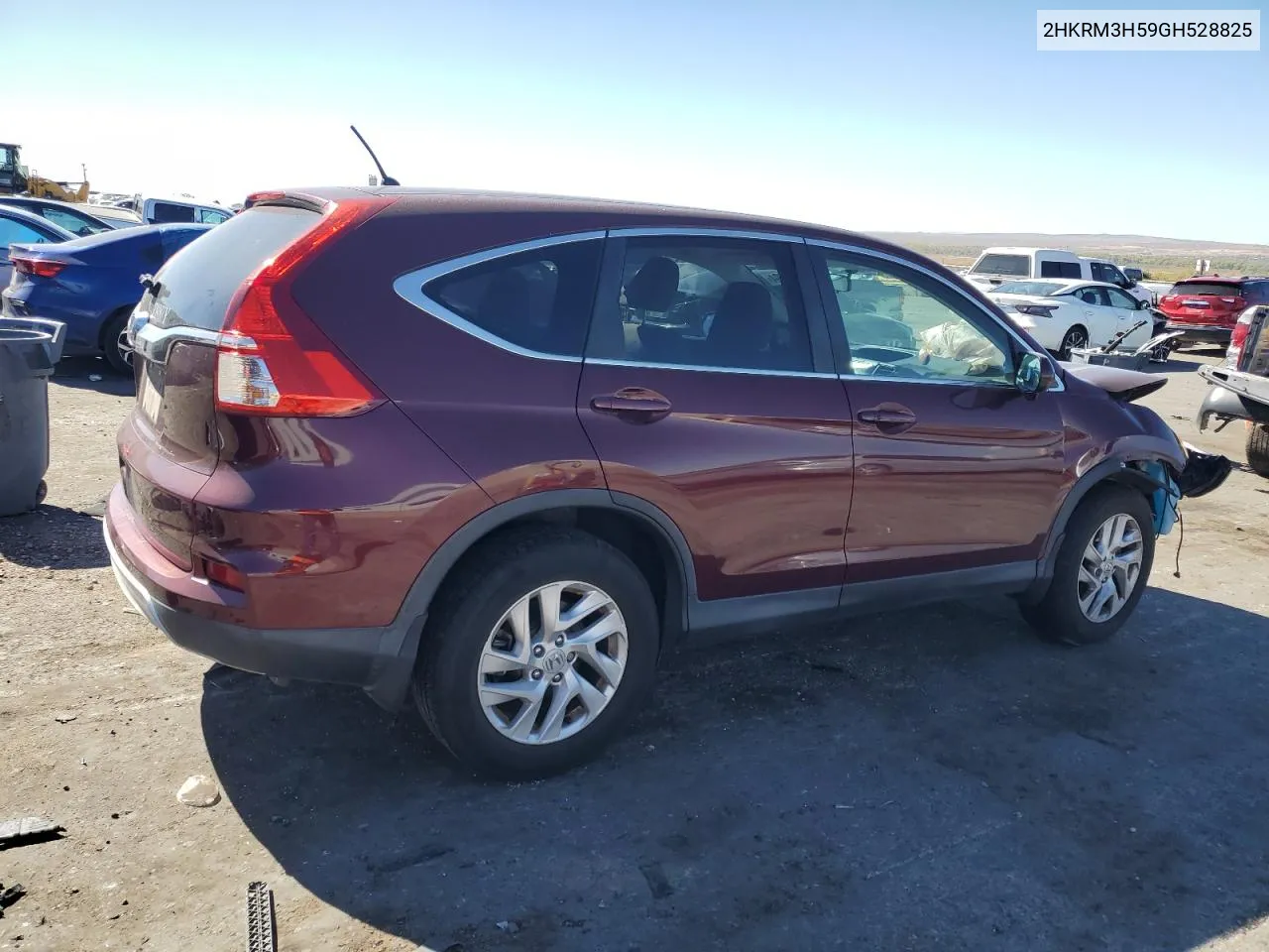 2016 Honda Cr-V Ex VIN: 2HKRM3H59GH528825 Lot: 77449694