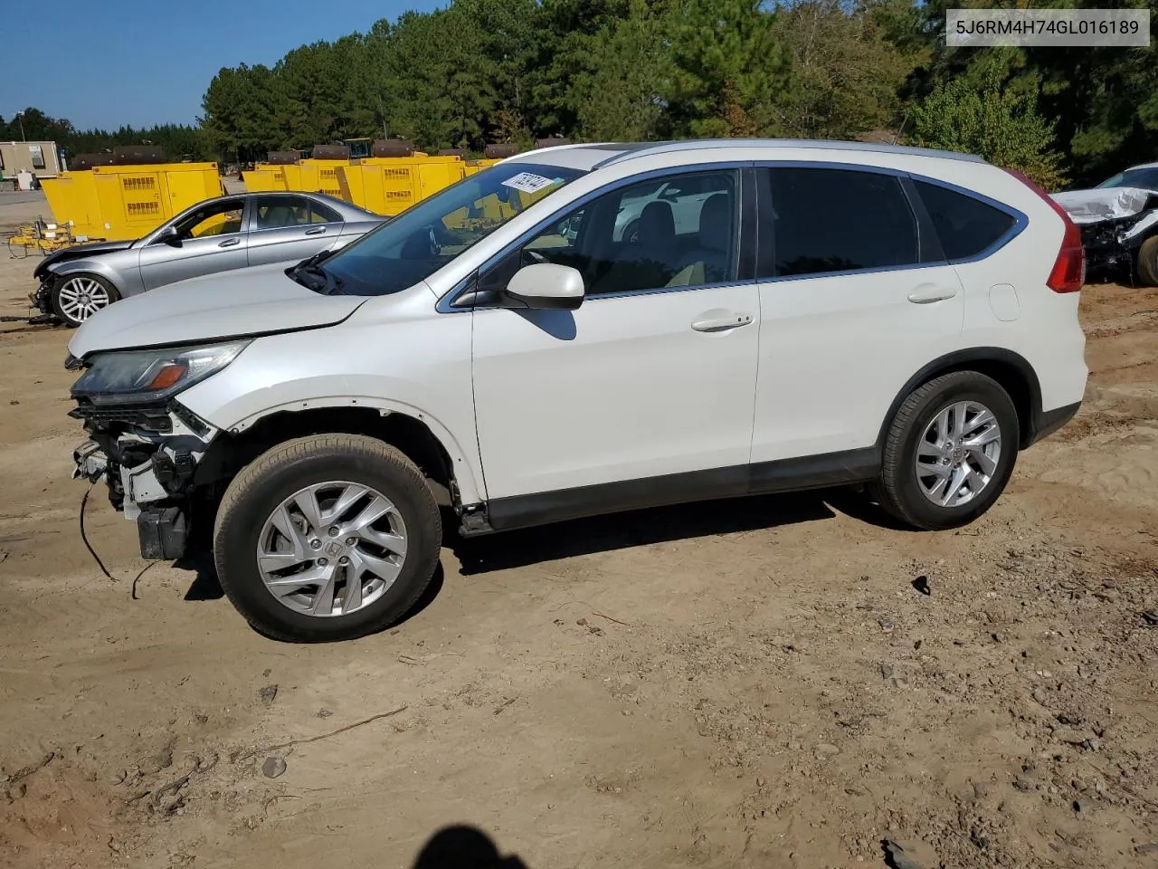 5J6RM4H74GL016189 2016 Honda Cr-V Exl