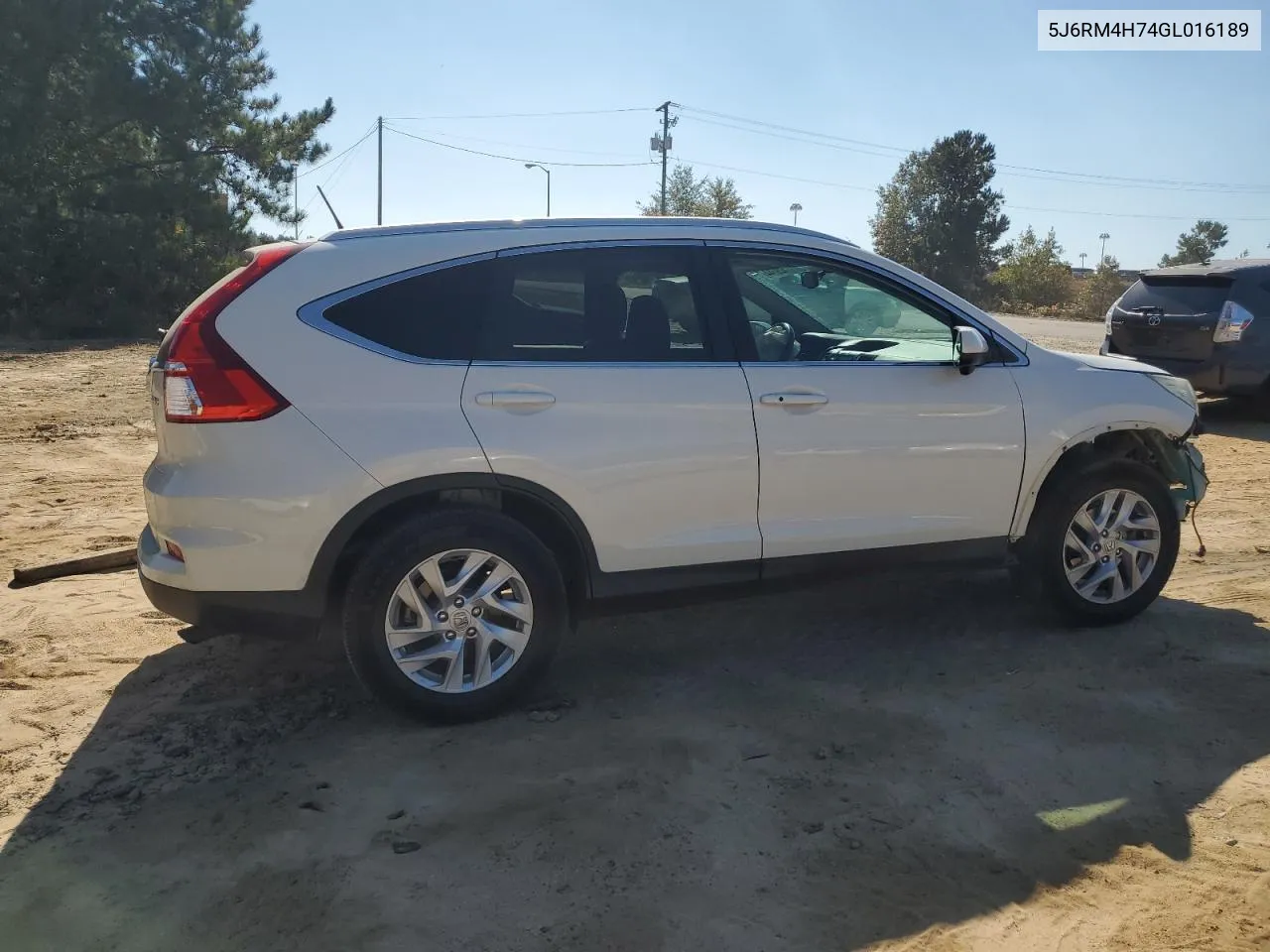 2016 Honda Cr-V Exl VIN: 5J6RM4H74GL016189 Lot: 77529744