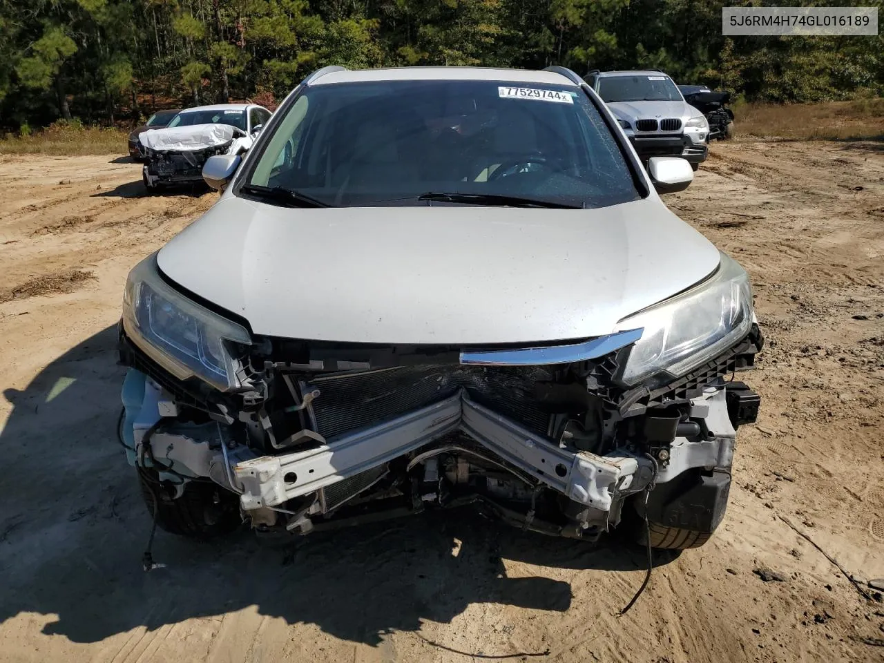 5J6RM4H74GL016189 2016 Honda Cr-V Exl