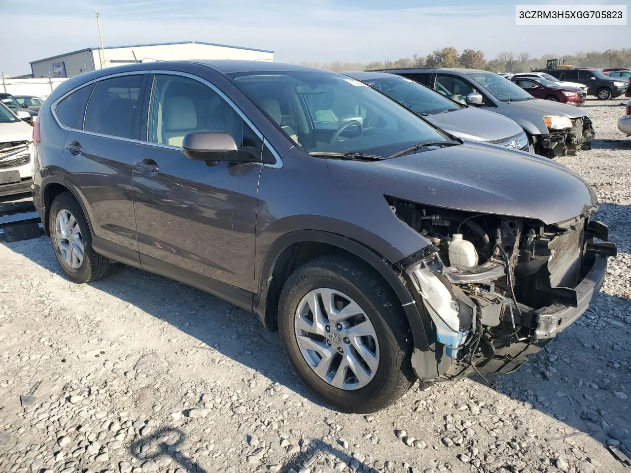 2016 Honda Cr-V Ex VIN: 3CZRM3H5XGG705823 Lot: 77533774