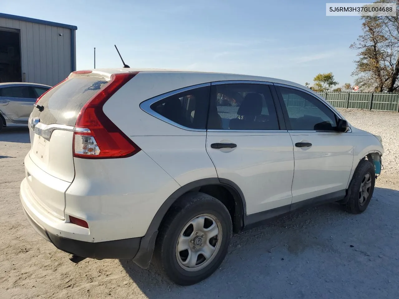 2016 Honda Cr-V Lx VIN: 5J6RM3H37GL004688 Lot: 77554924