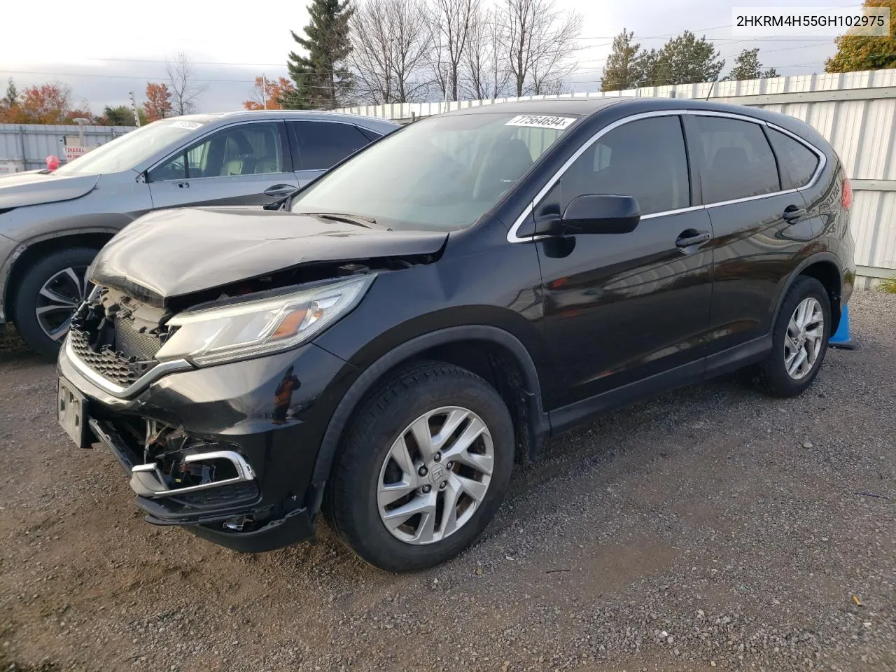 2HKRM4H55GH102975 2016 Honda Cr-V Ex