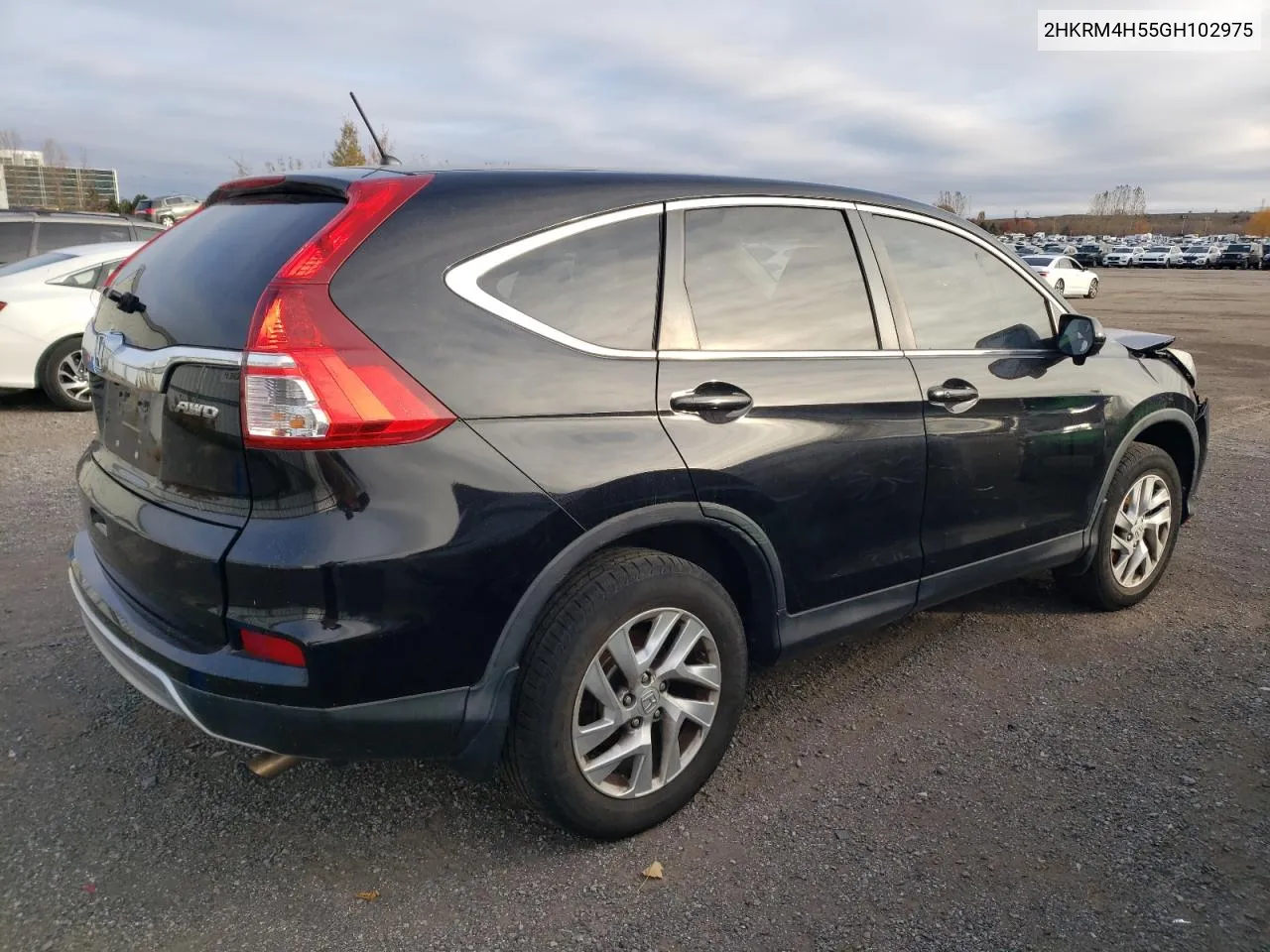 2016 Honda Cr-V Ex VIN: 2HKRM4H55GH102975 Lot: 77564694