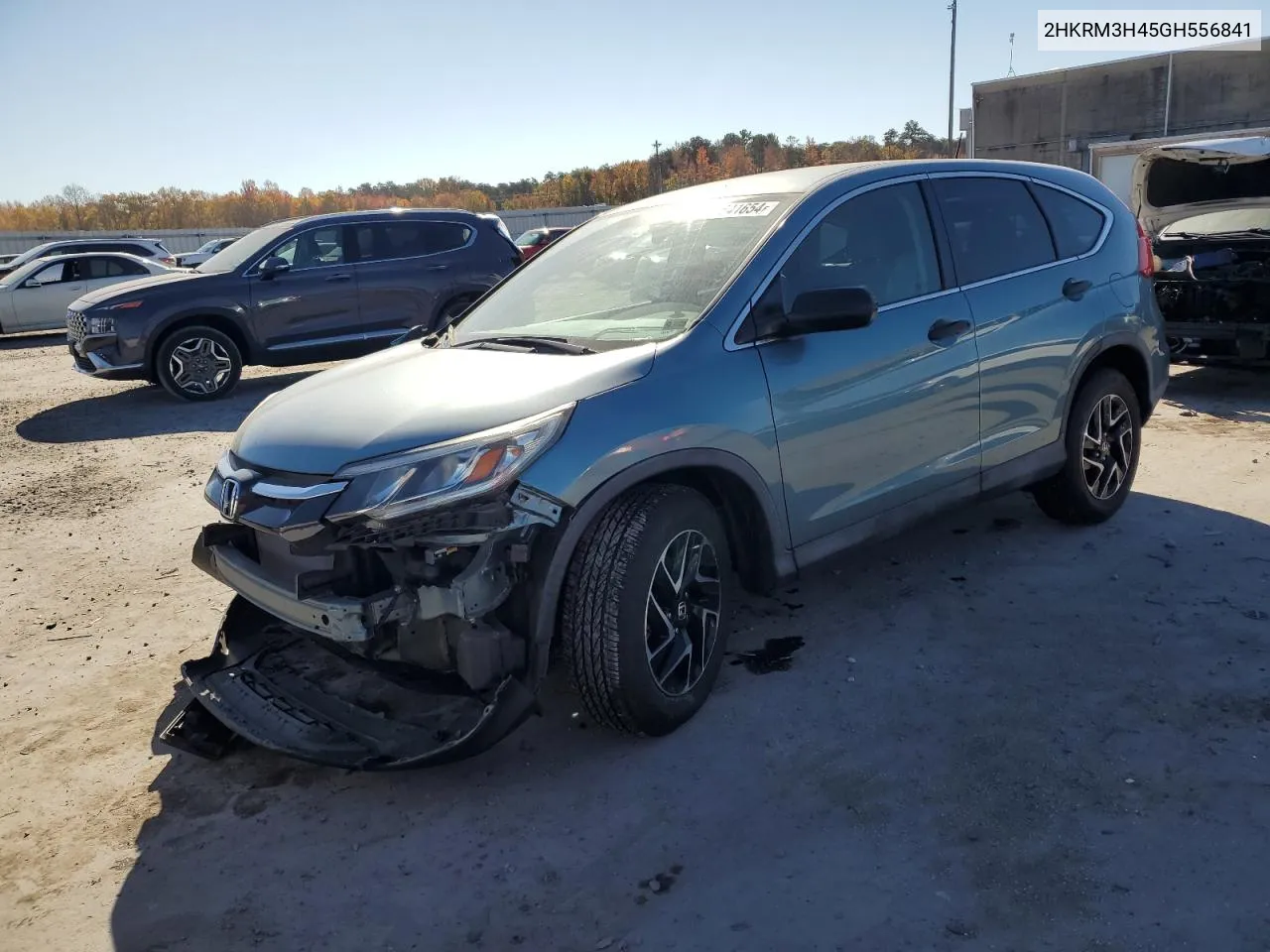 2016 Honda Cr-V Se VIN: 2HKRM3H45GH556841 Lot: 77641654