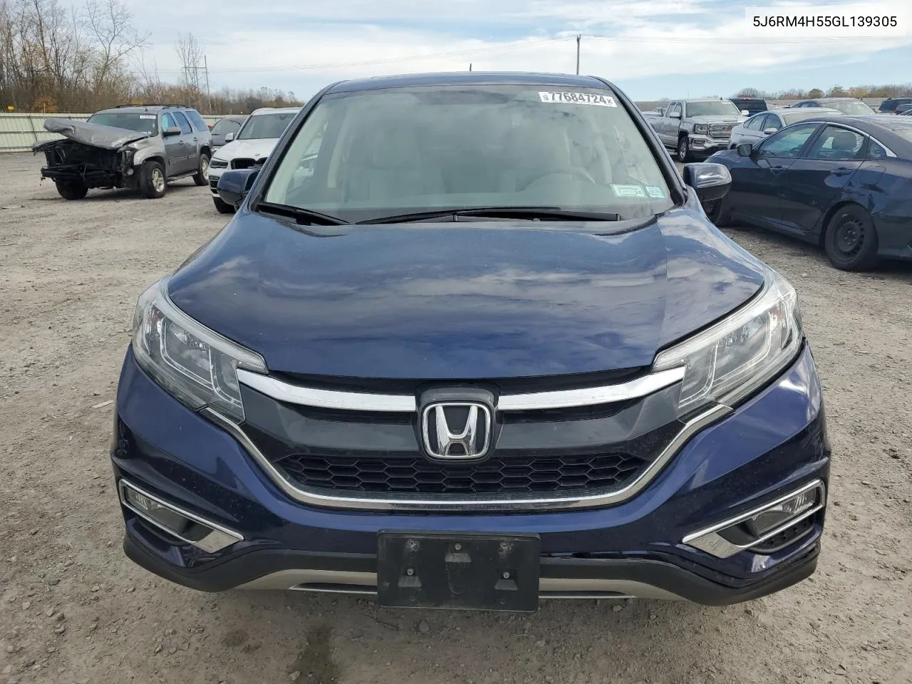 2016 Honda Cr-V Ex VIN: 5J6RM4H55GL139305 Lot: 77684724