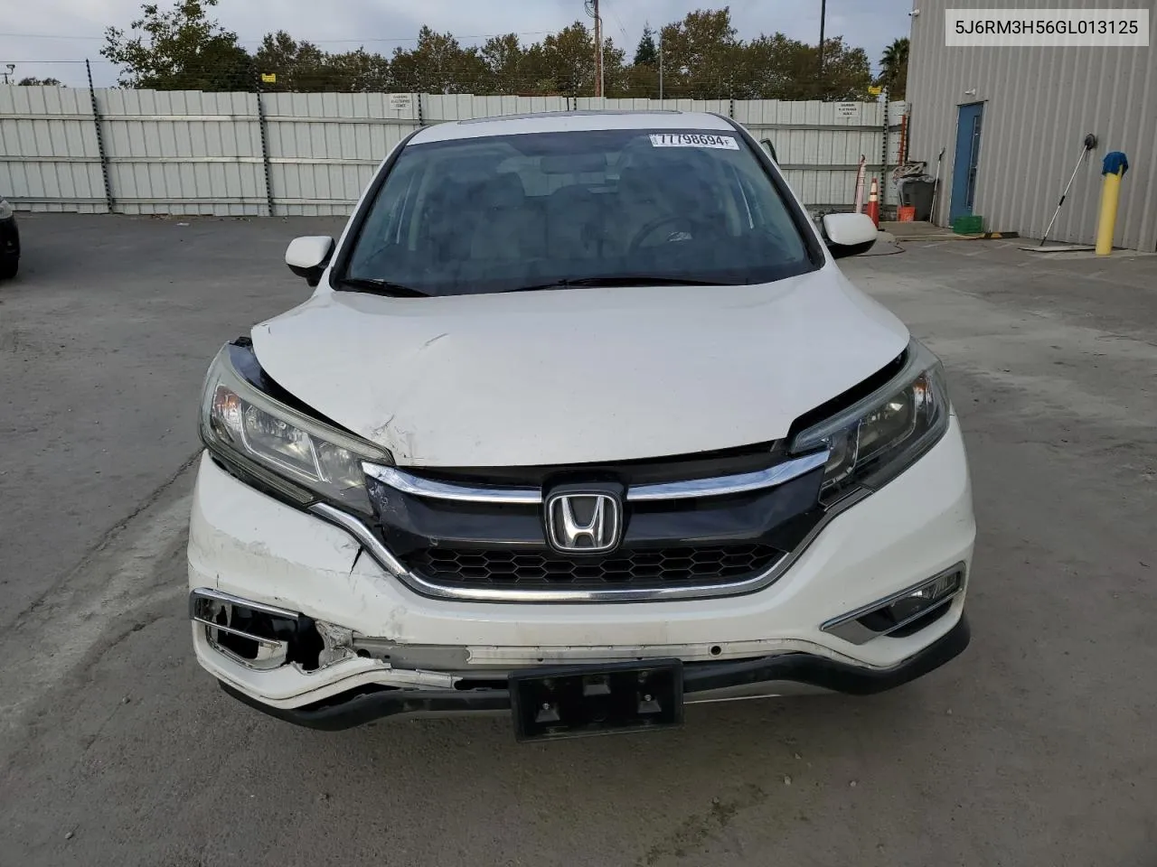 2016 Honda Cr-V Ex VIN: 5J6RM3H56GL013125 Lot: 77798694