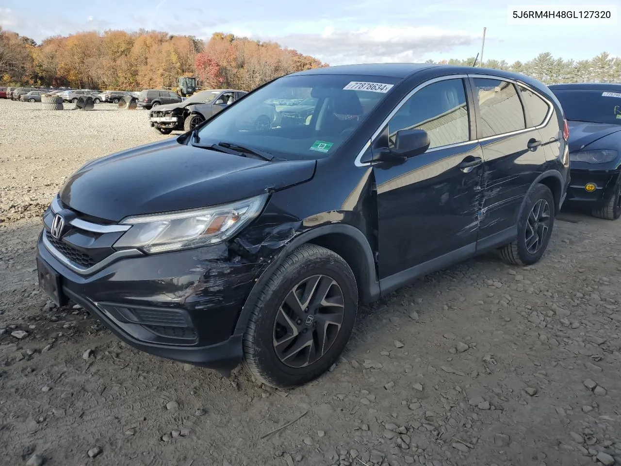 2016 Honda Cr-V Se VIN: 5J6RM4H48GL127320 Lot: 77878634