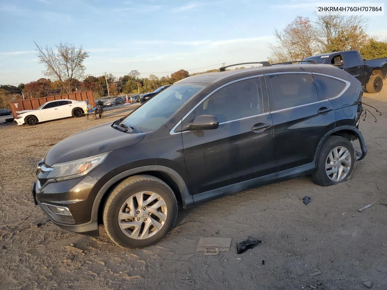 2HKRM4H76GH707864 2016 Honda Cr-V Exl