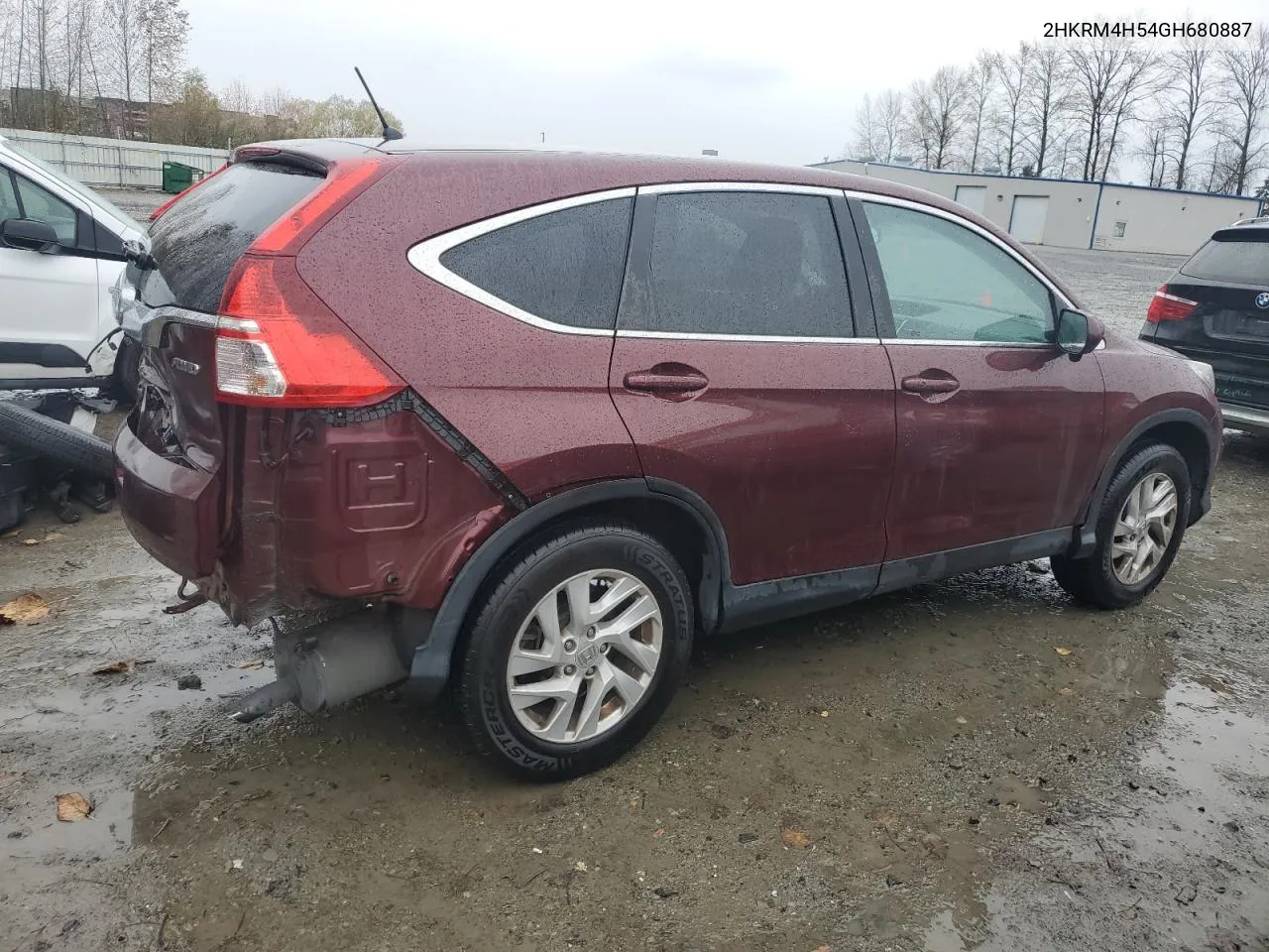 2016 Honda Cr-V Ex VIN: 2HKRM4H54GH680887 Lot: 78025844