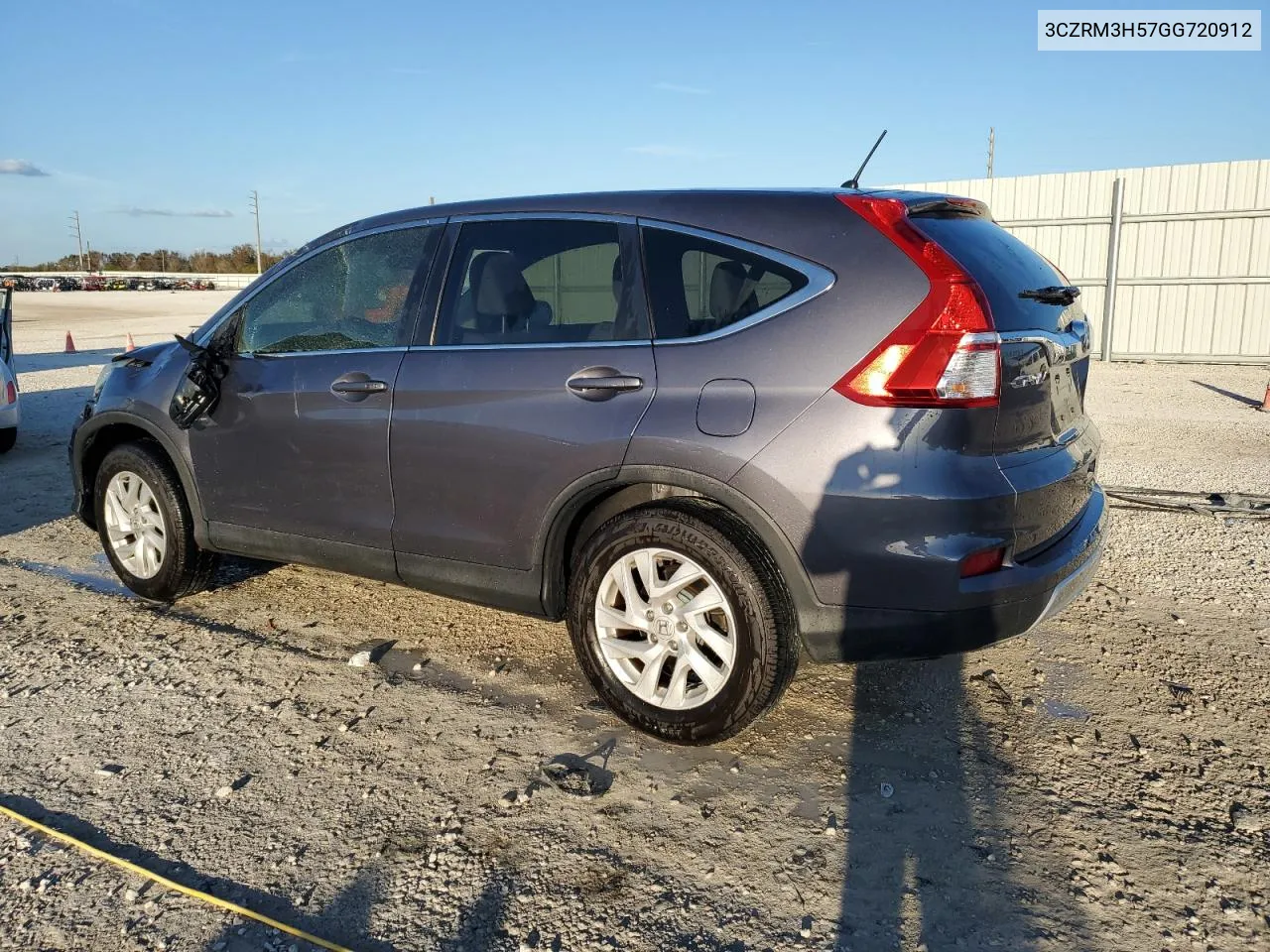 2016 Honda Cr-V Ex VIN: 3CZRM3H57GG720912 Lot: 78042144