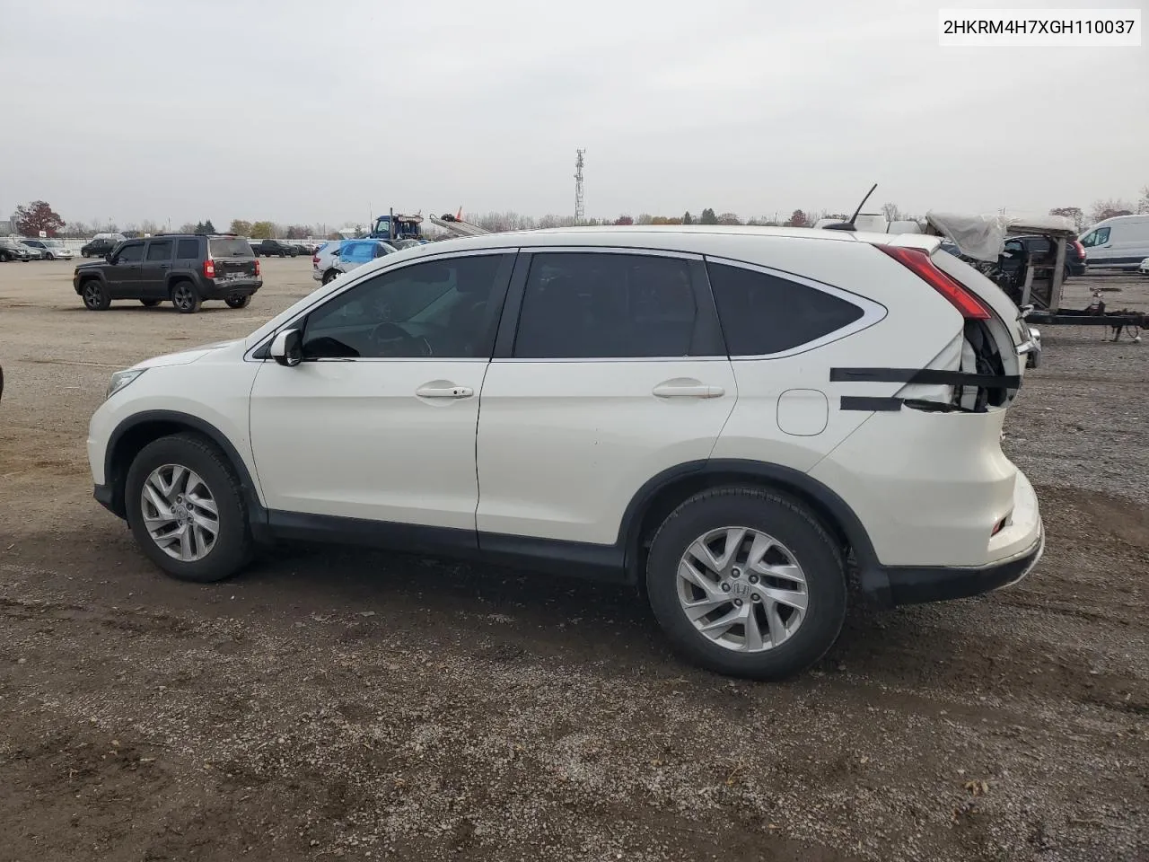 2HKRM4H7XGH110037 2016 Honda Cr-V Exl